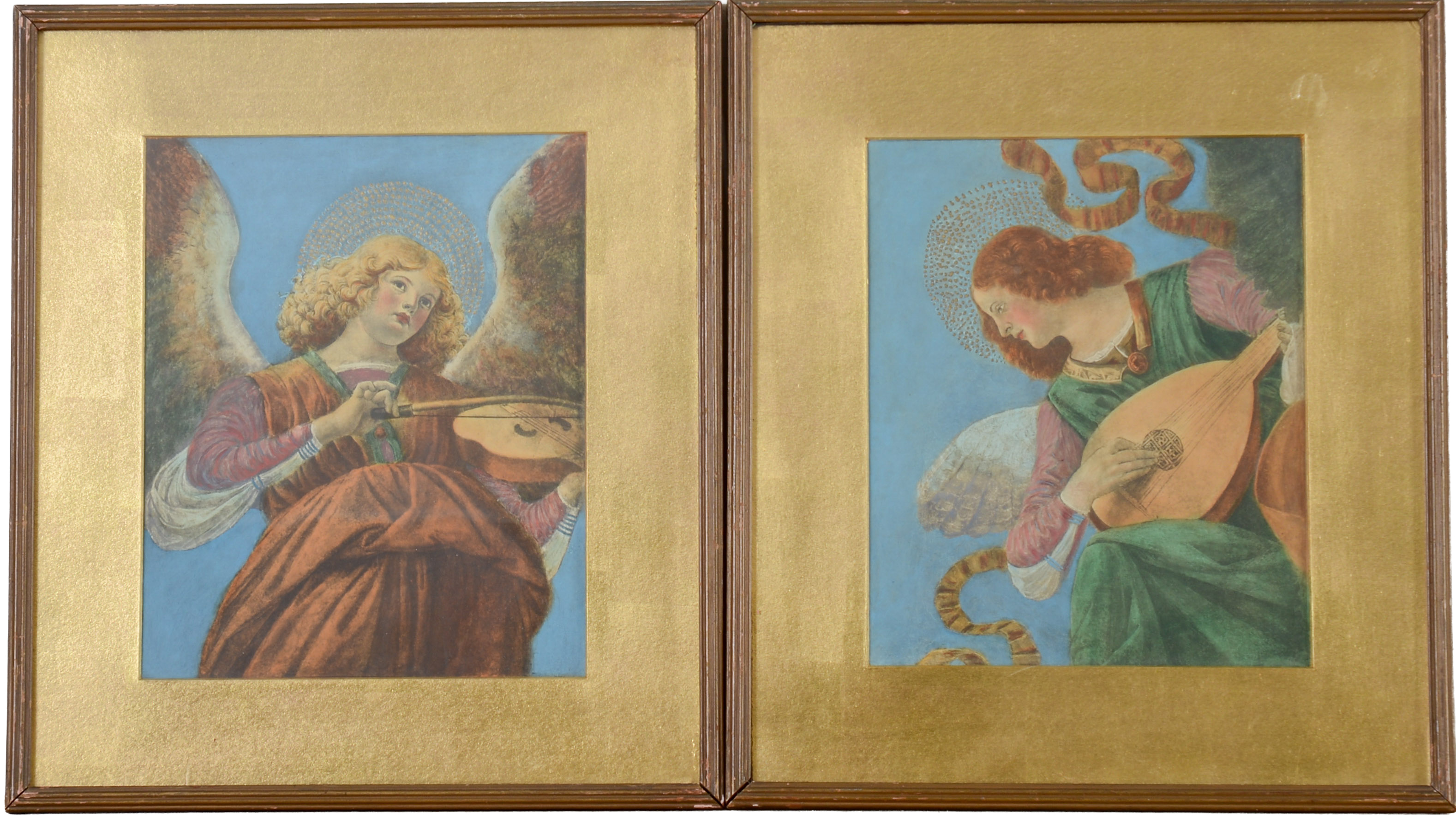 Two Prints After Melozzo Da Forli.