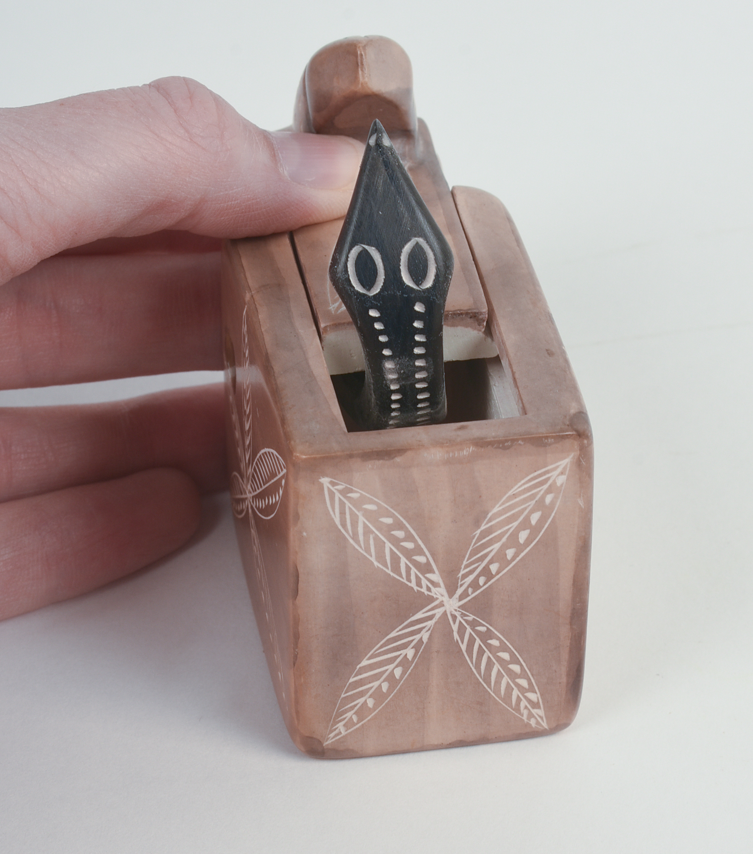 Small Slide Box With Snake.