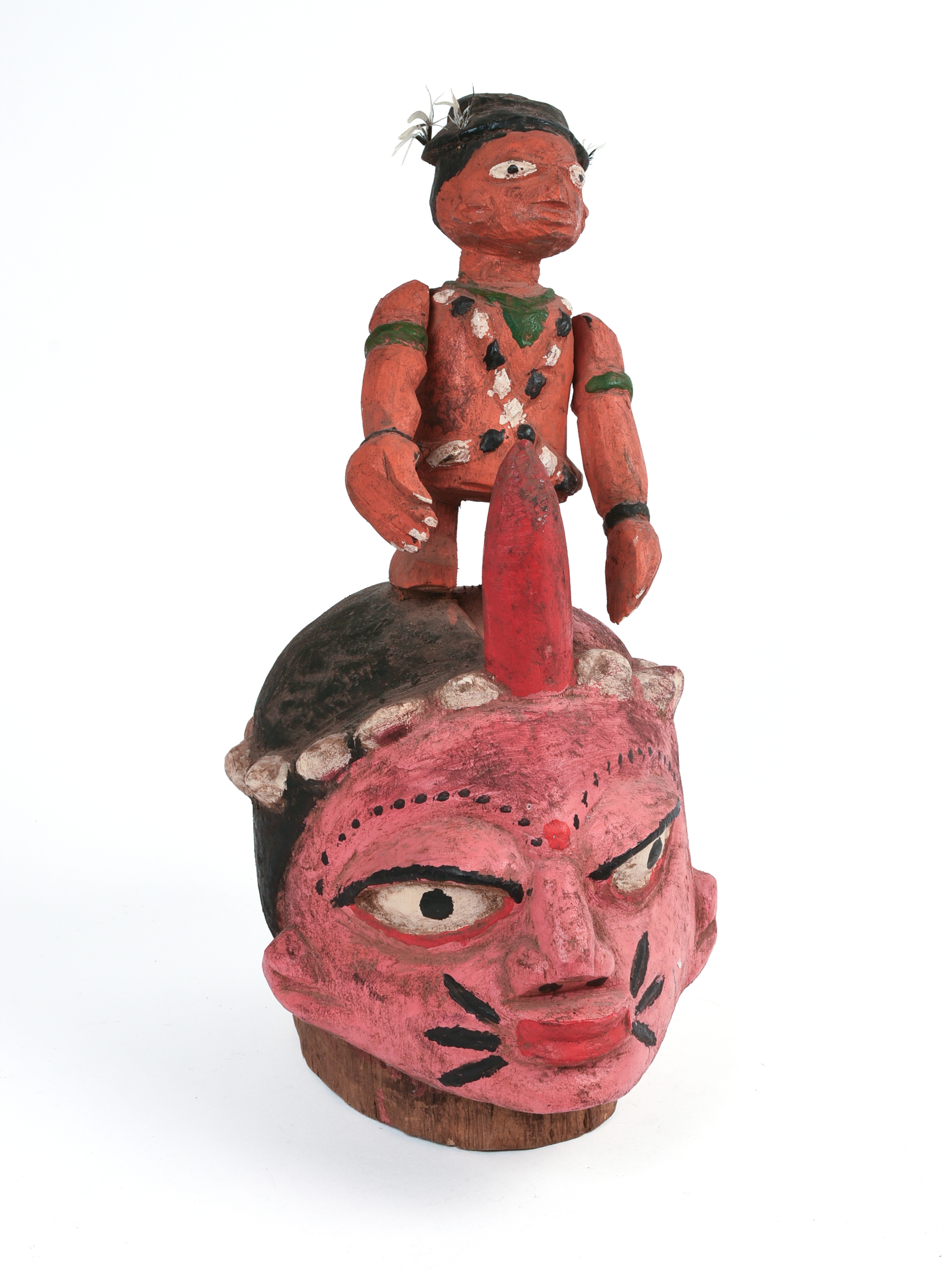 African Carved Headdress.