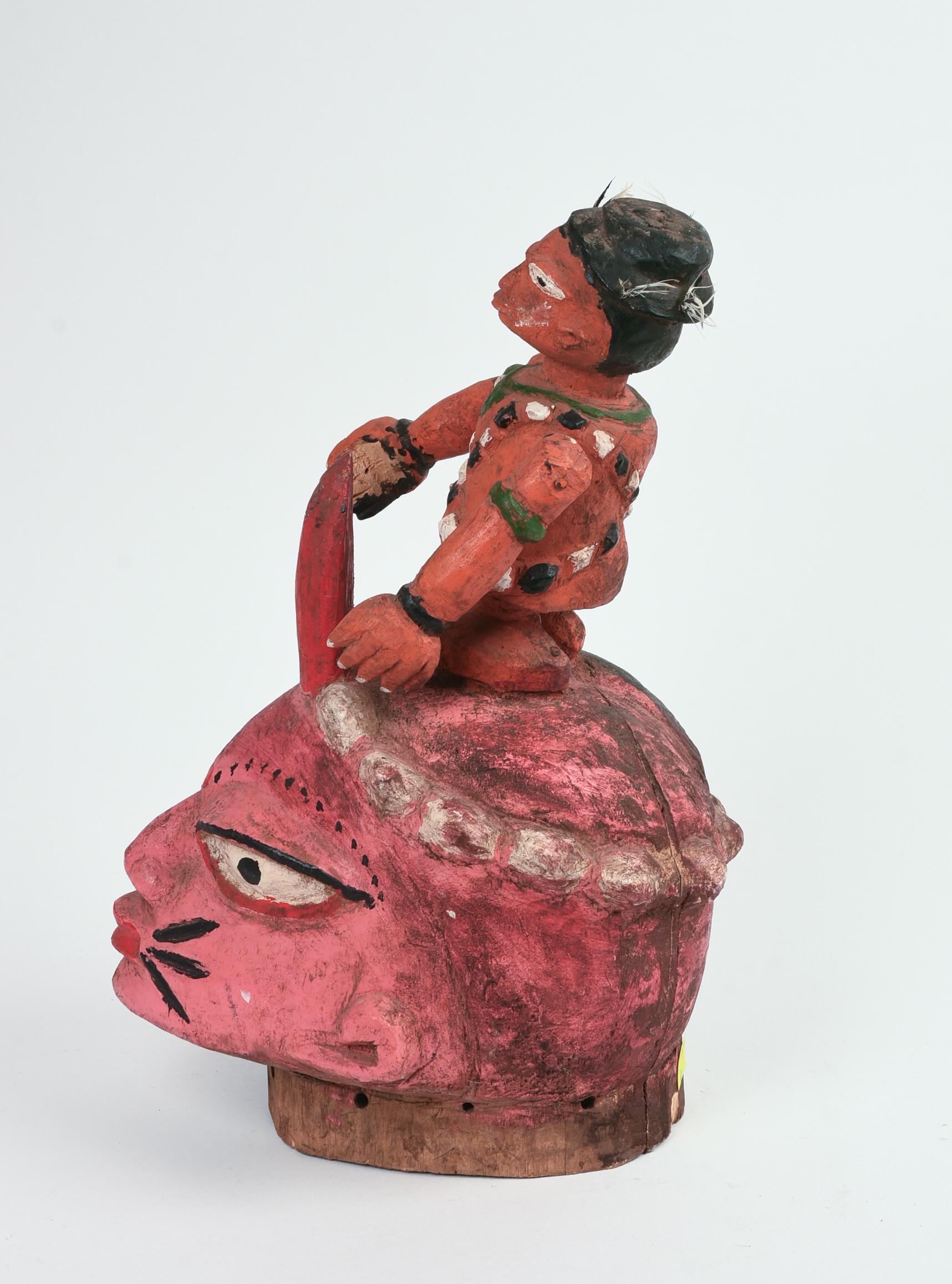 African Carved Headdress.