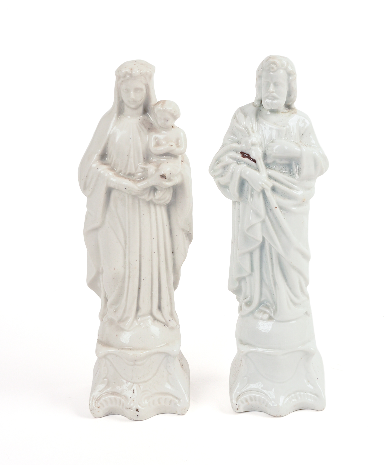 Two 19 Century Paris Porcelain Figurines.