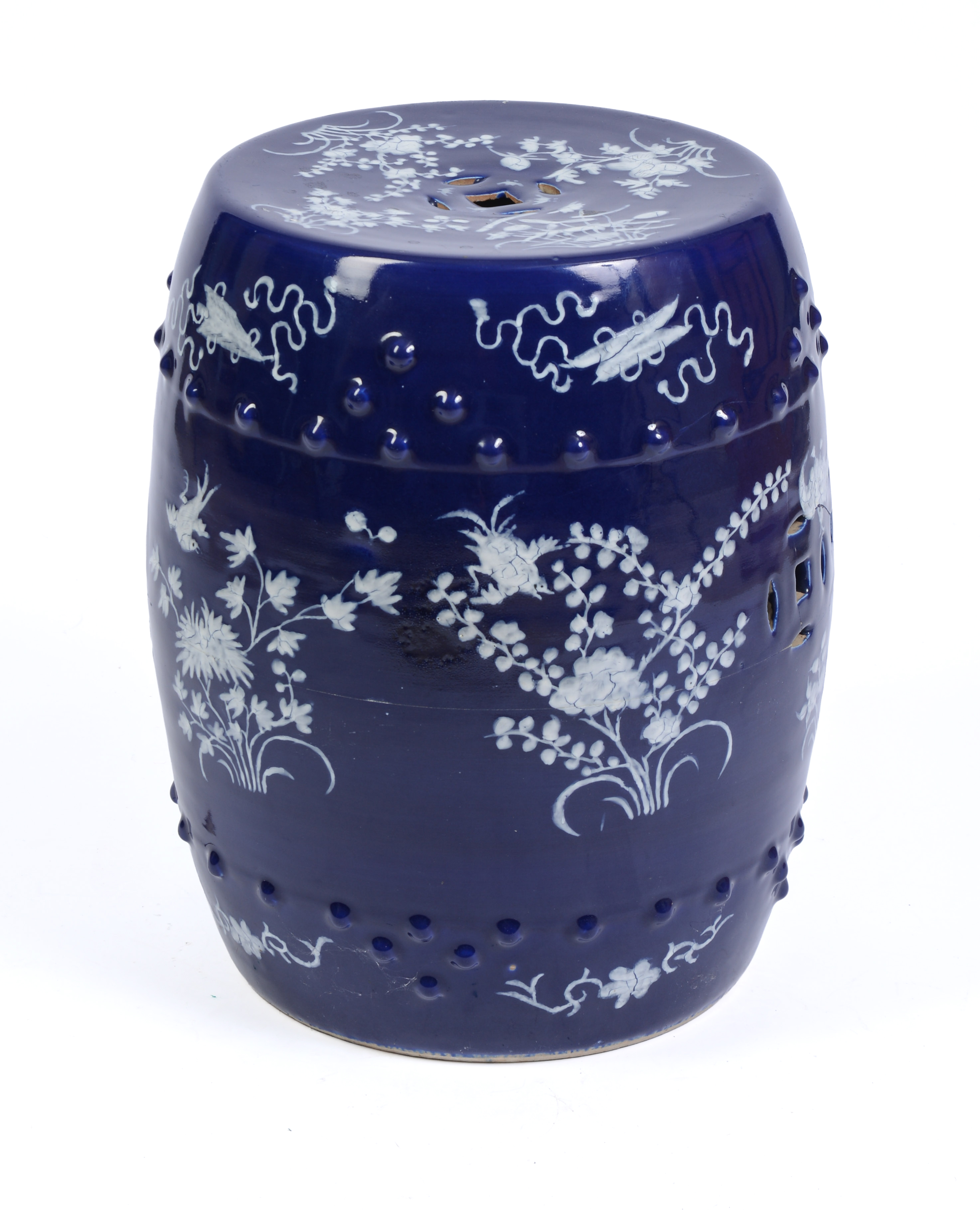 19 Century Chinese Porcelain Garden Seat.