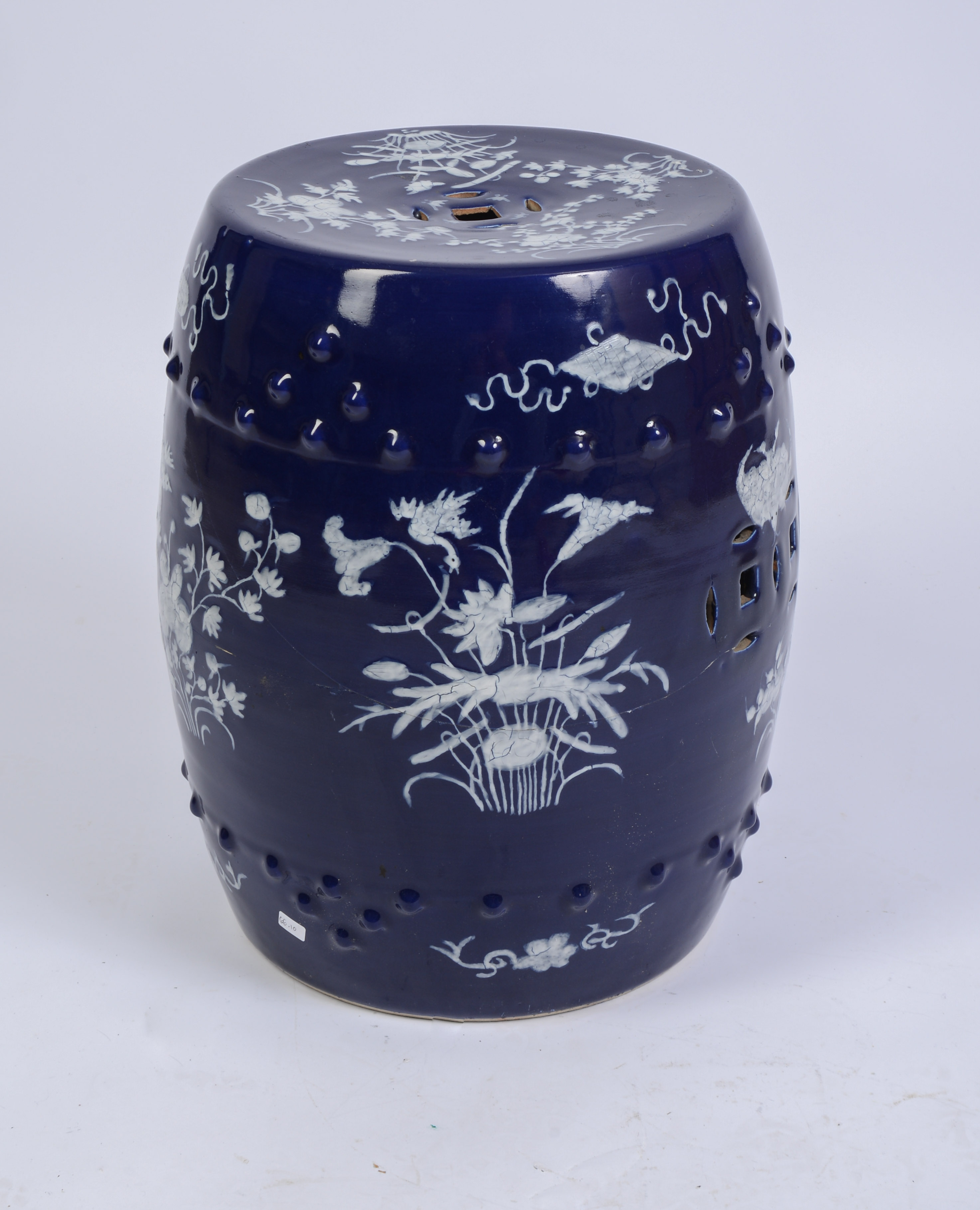 19 Century Chinese Porcelain Garden Seat.