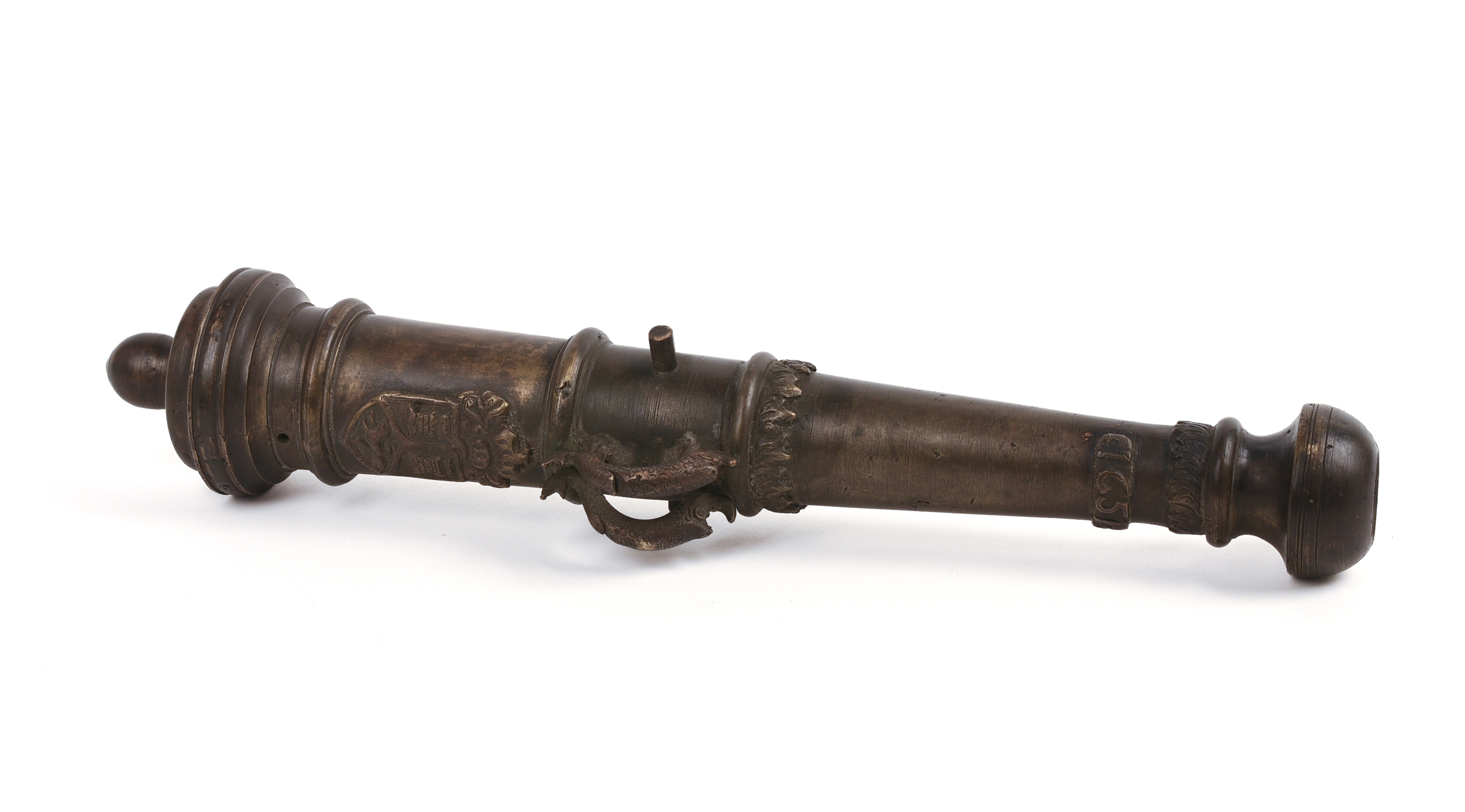 Continental Bronze Signal Cannon.