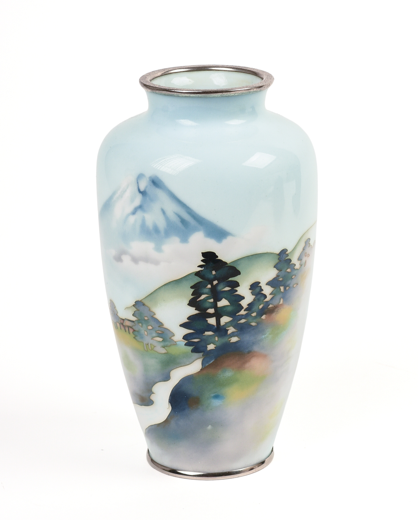 Japanese Cloisonne Vase.