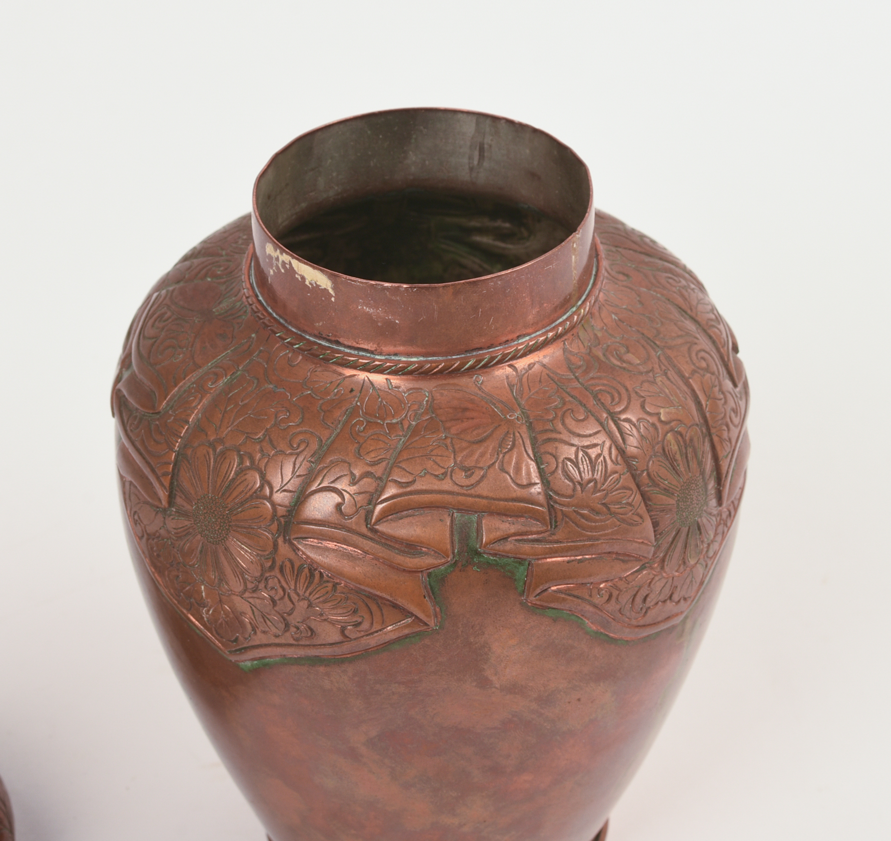 Japanese Copper Tea Caddy.