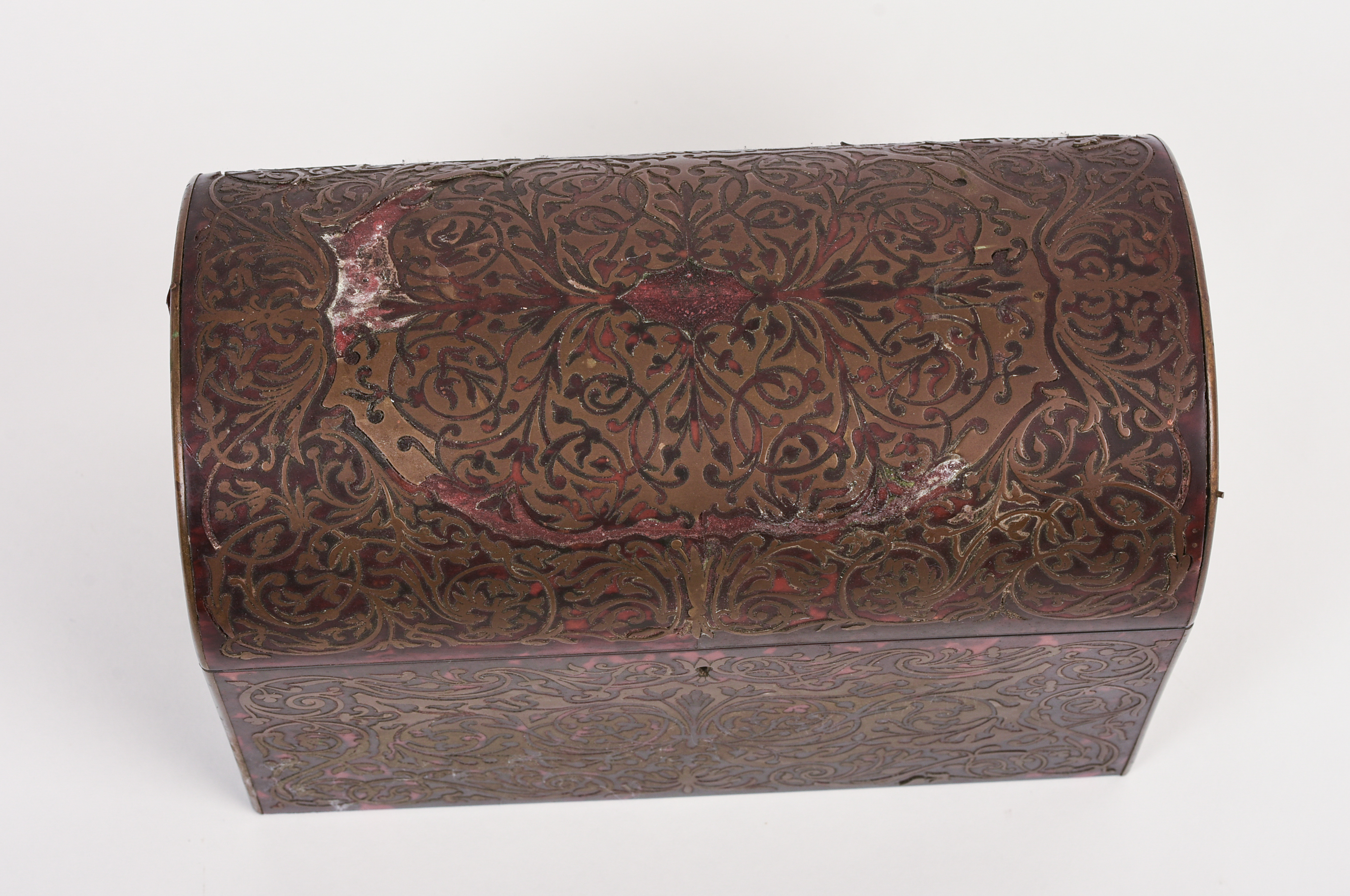 19th Century English Boulle Desk Box.