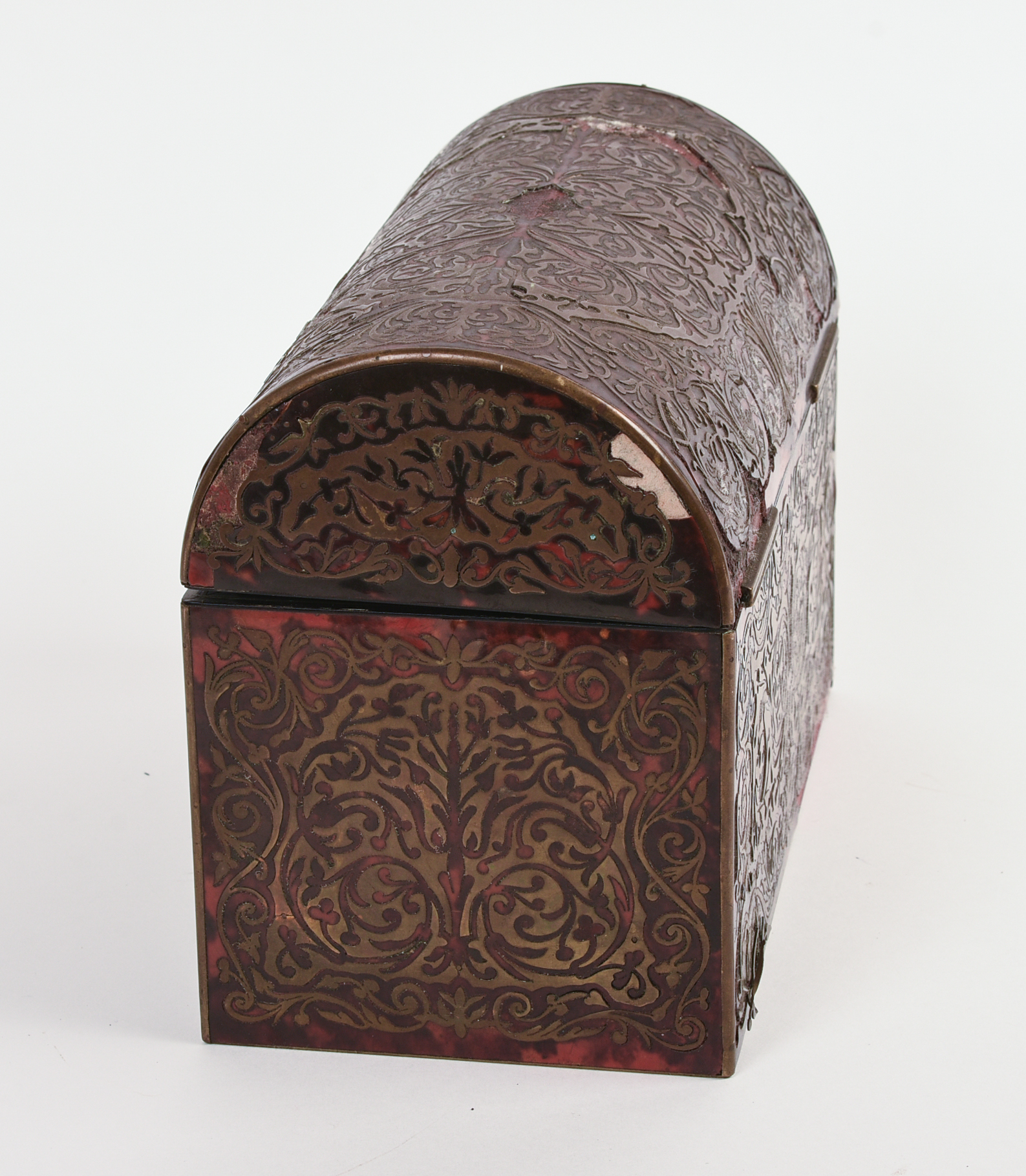19th Century English Boulle Desk Box.