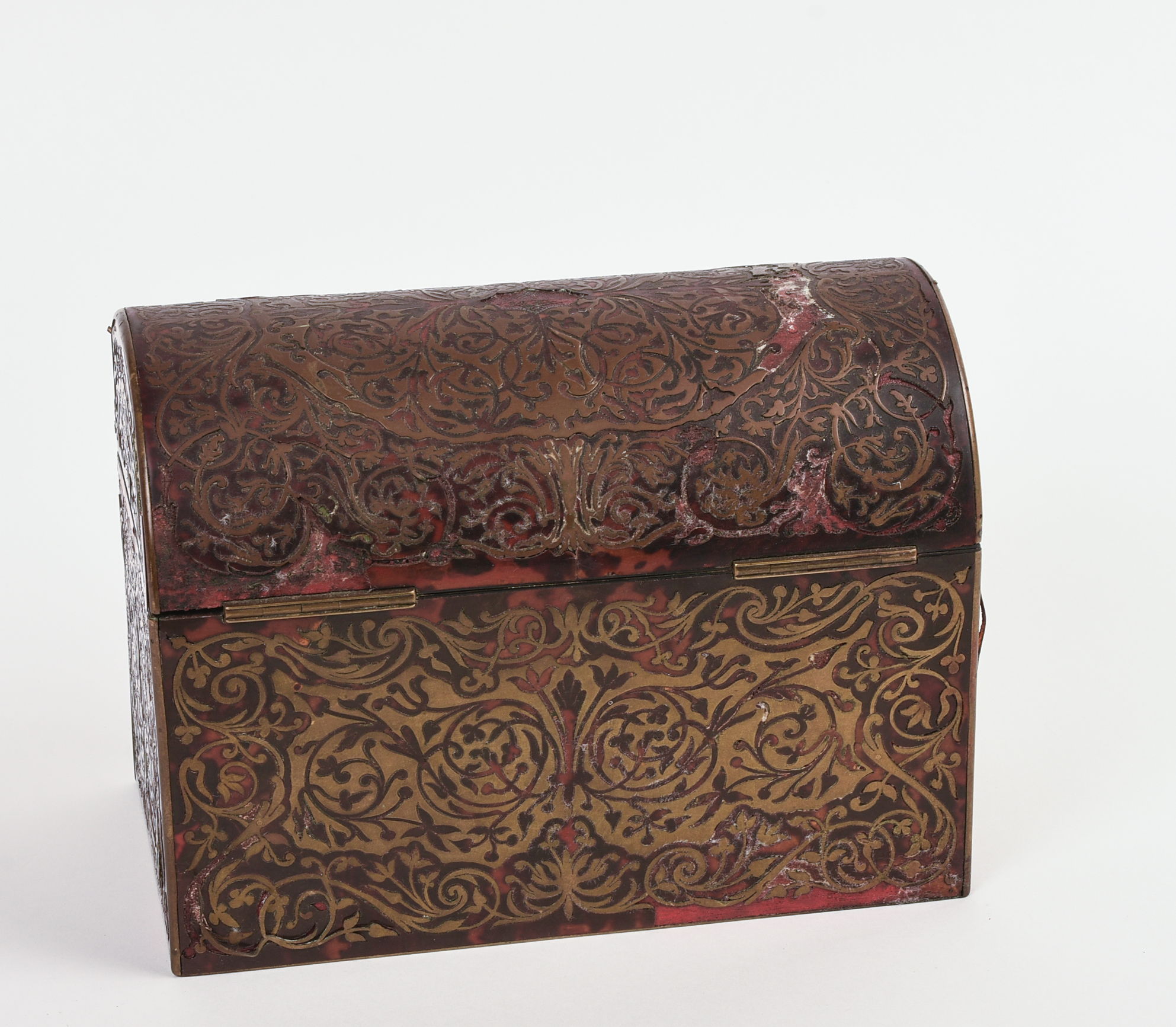 19th Century English Boulle Desk Box.