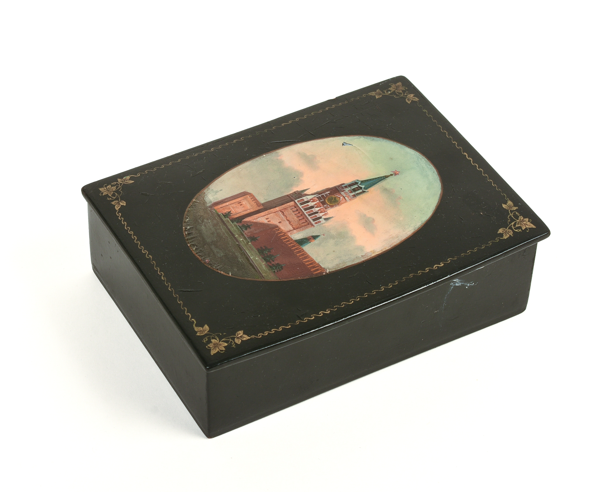 Russian Painted Lacquer Box