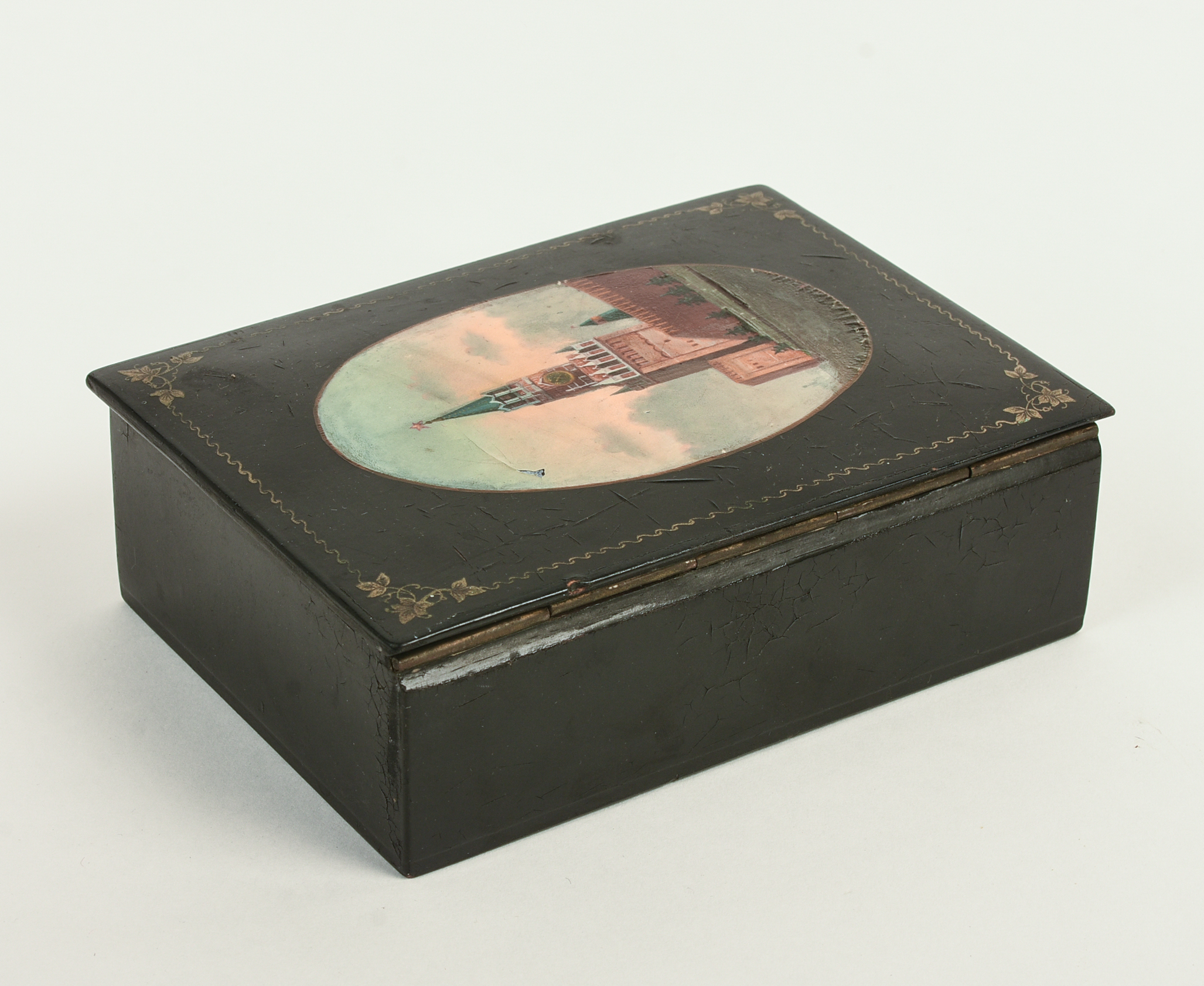 Russian Painted Lacquer Box