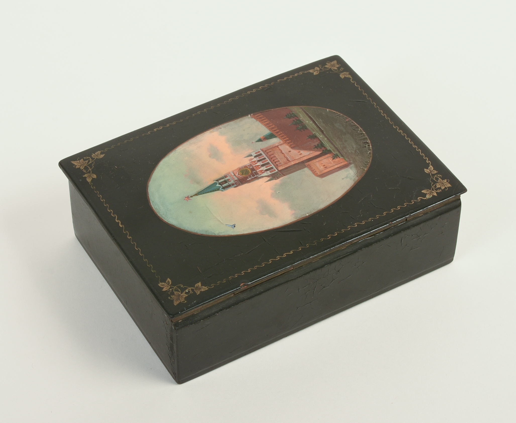 Russian Painted Lacquer Box