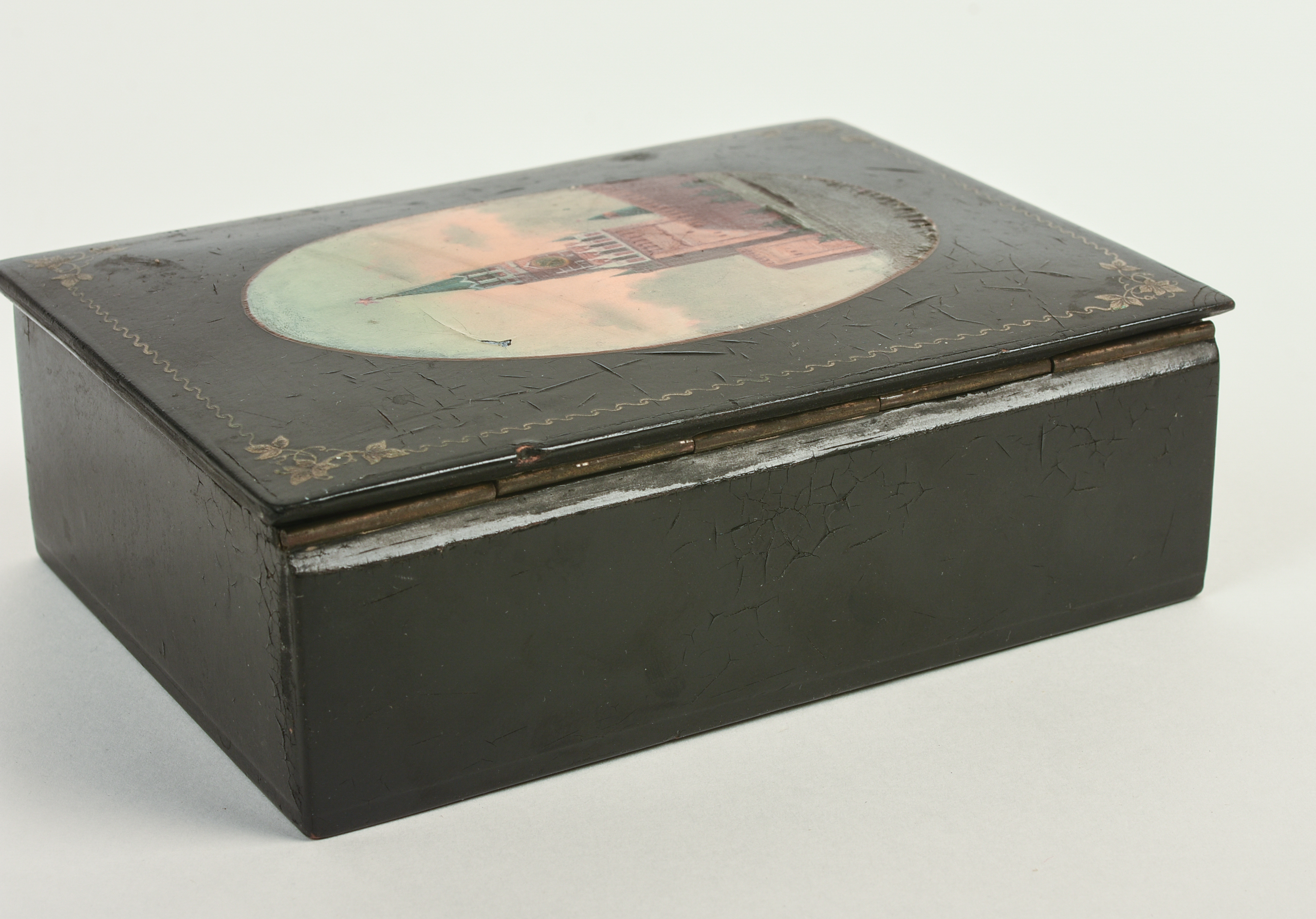 Russian Painted Lacquer Box