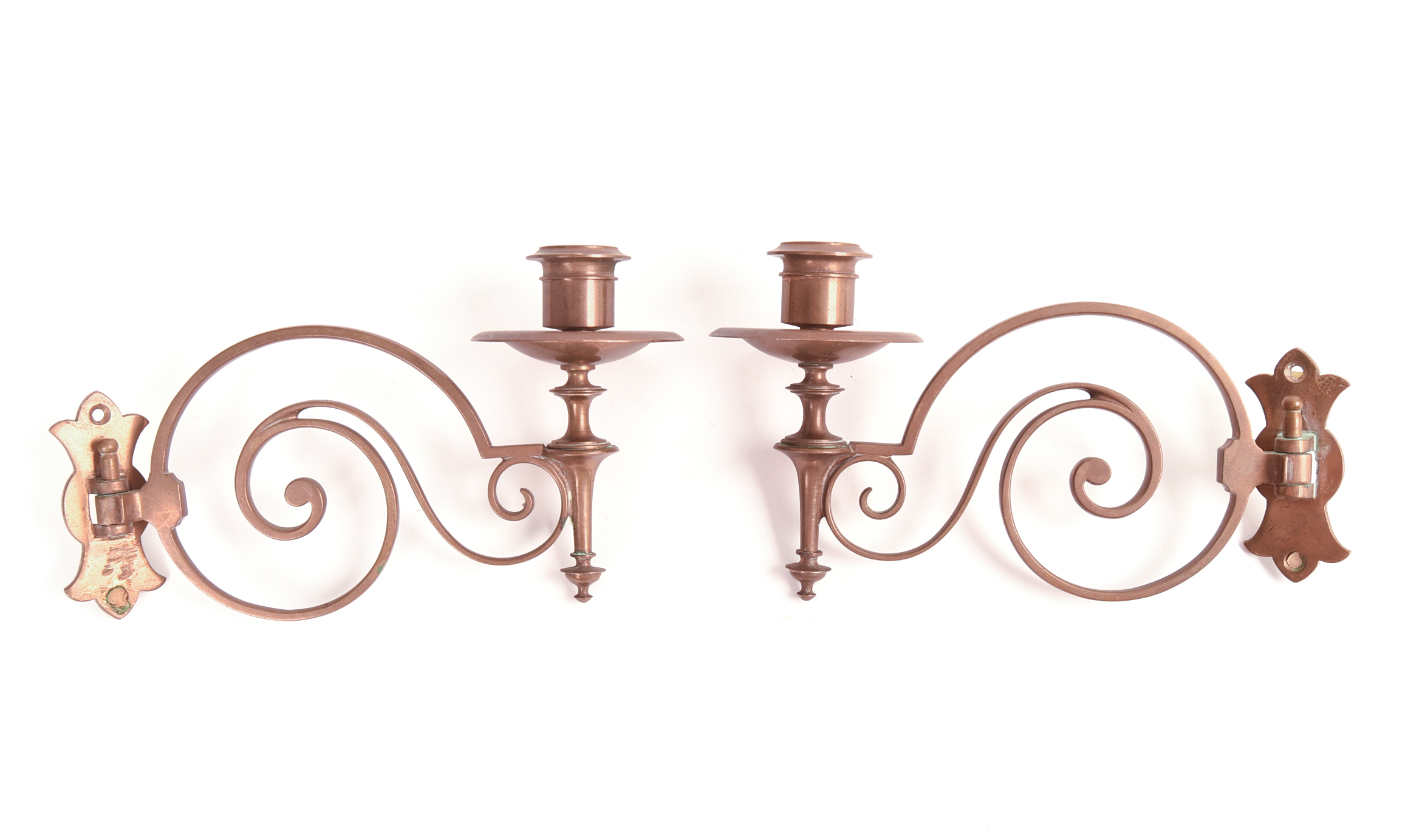Pair of Bell Metal Sconces