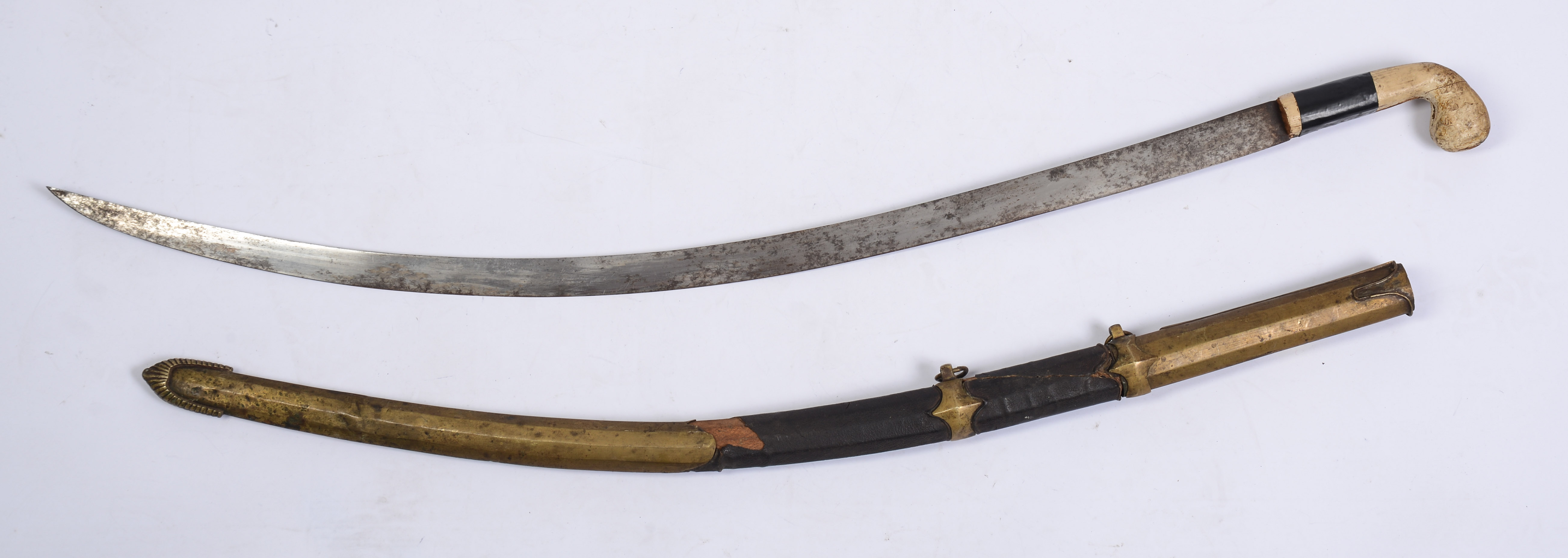 Ottoman Shamshir Sword and Scabbard