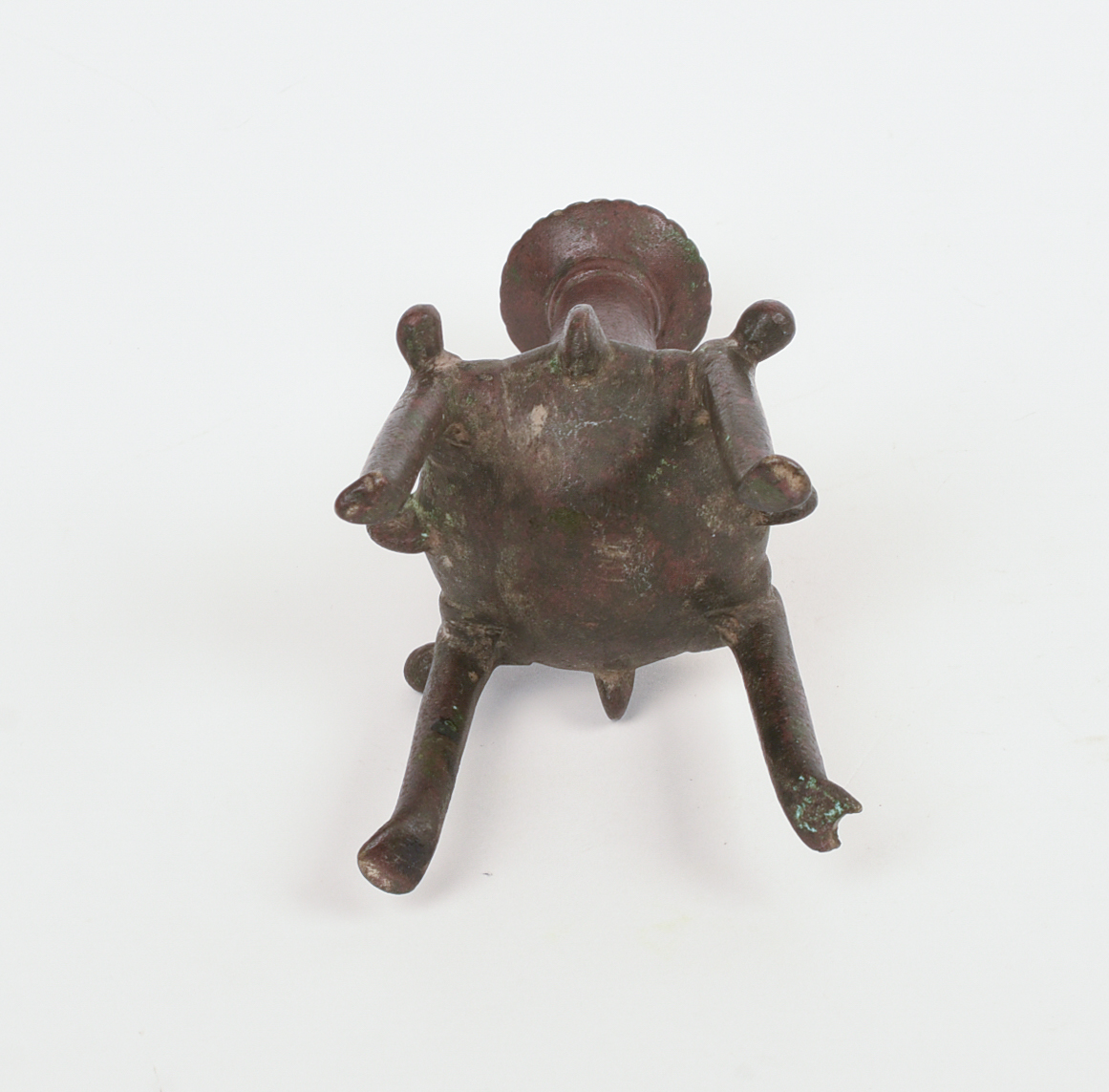 Antique Middle Eastern Bronze Kohl Container