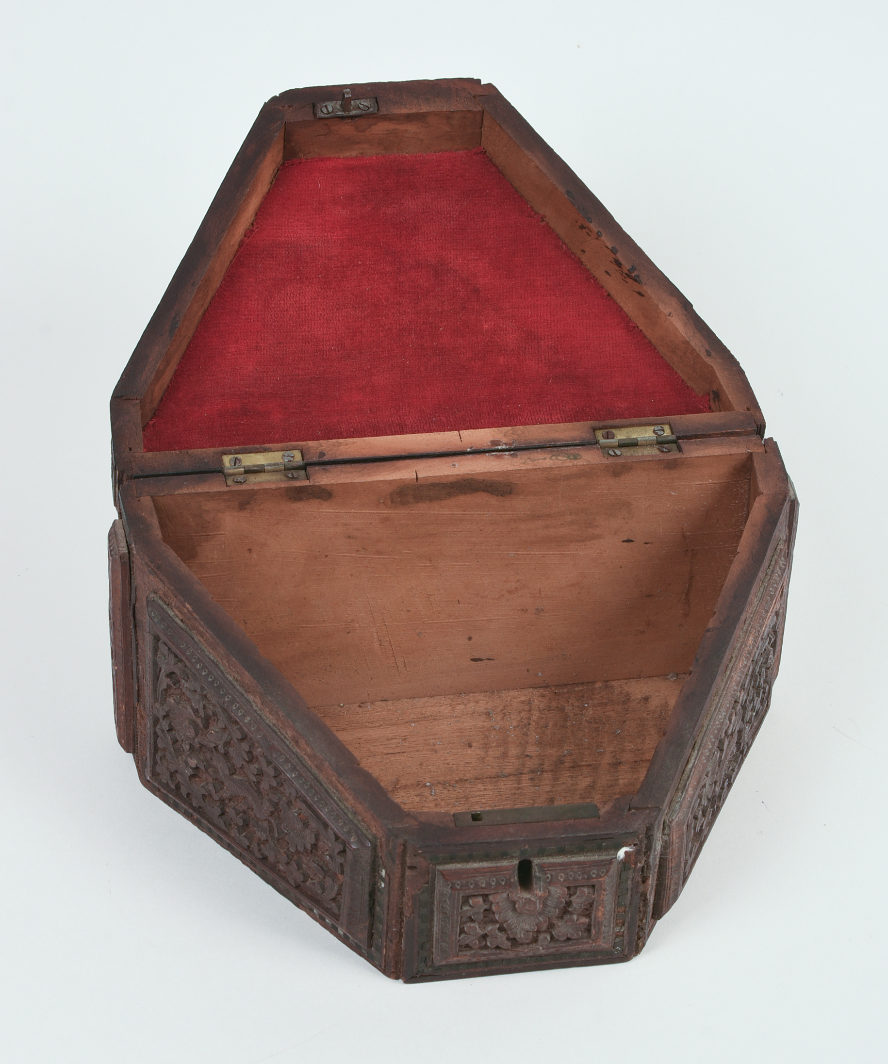 Carved Indian Sandalwood Box