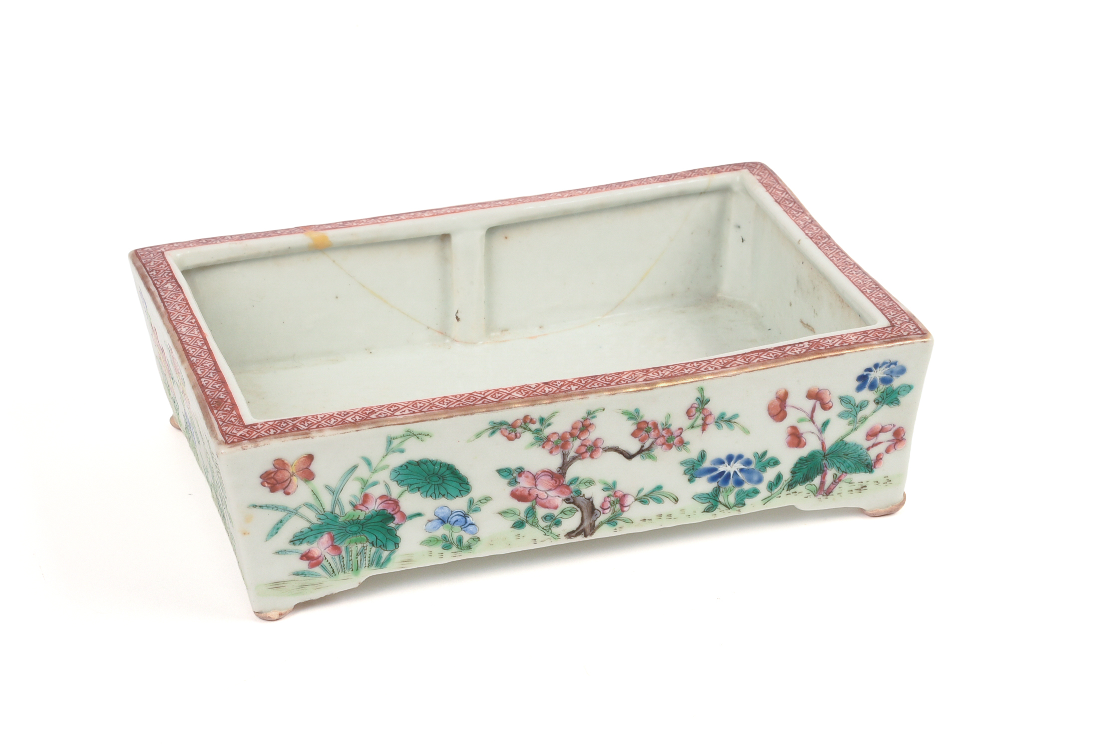 Chinese Famille Rose Jardiniere