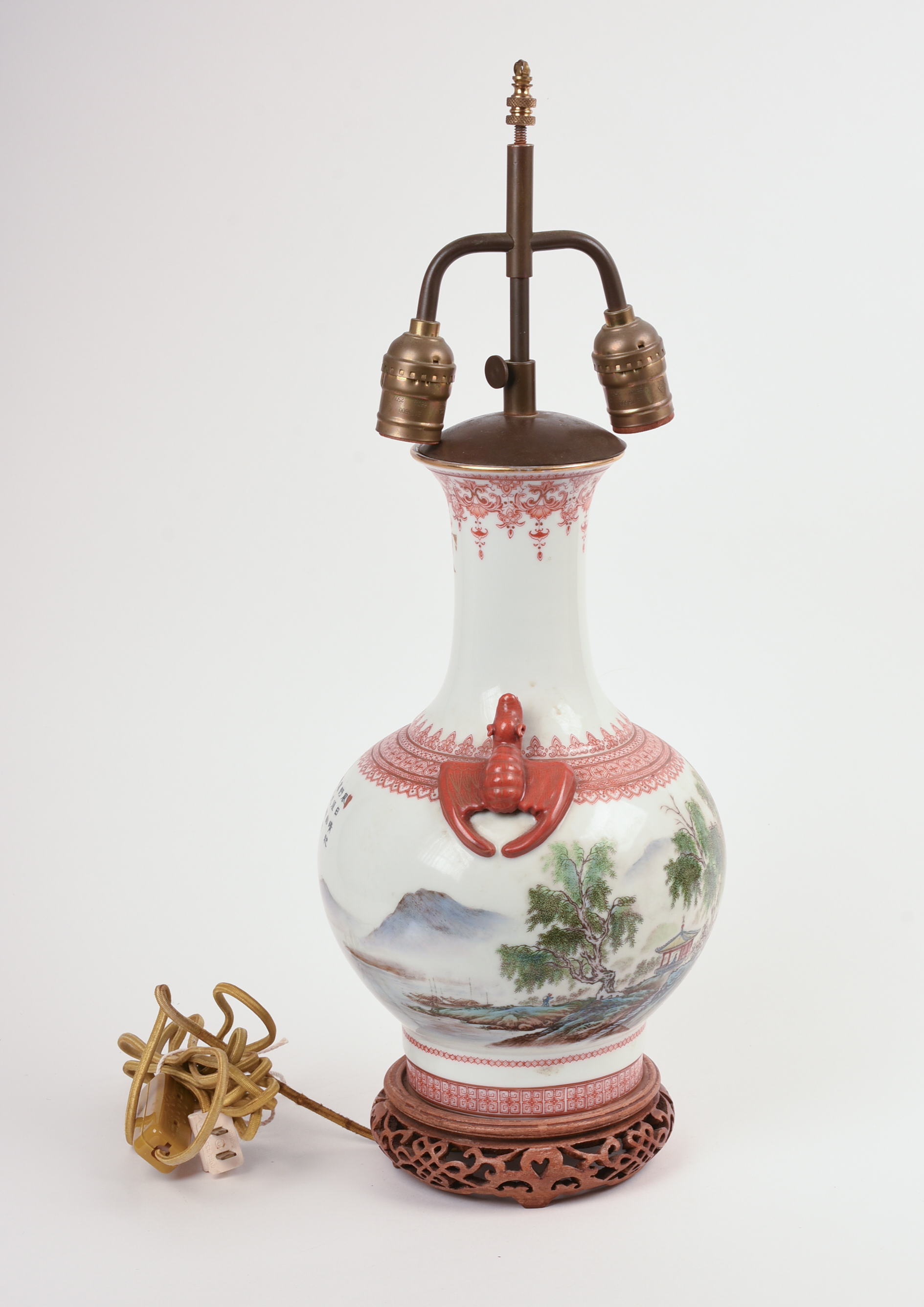 Old Chinese Famille Rose Vase
