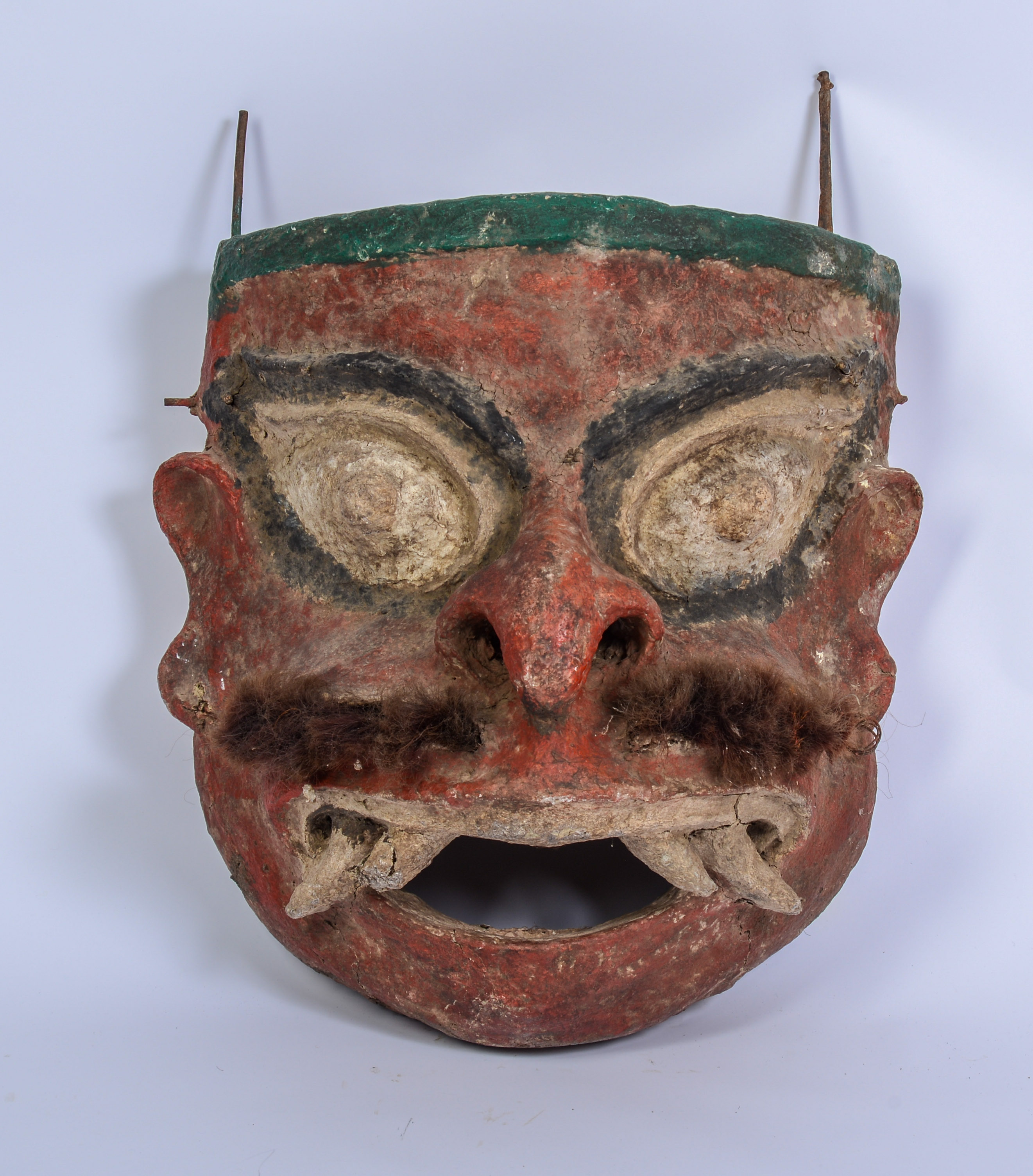 Large Chinese Paper Mache Mask.