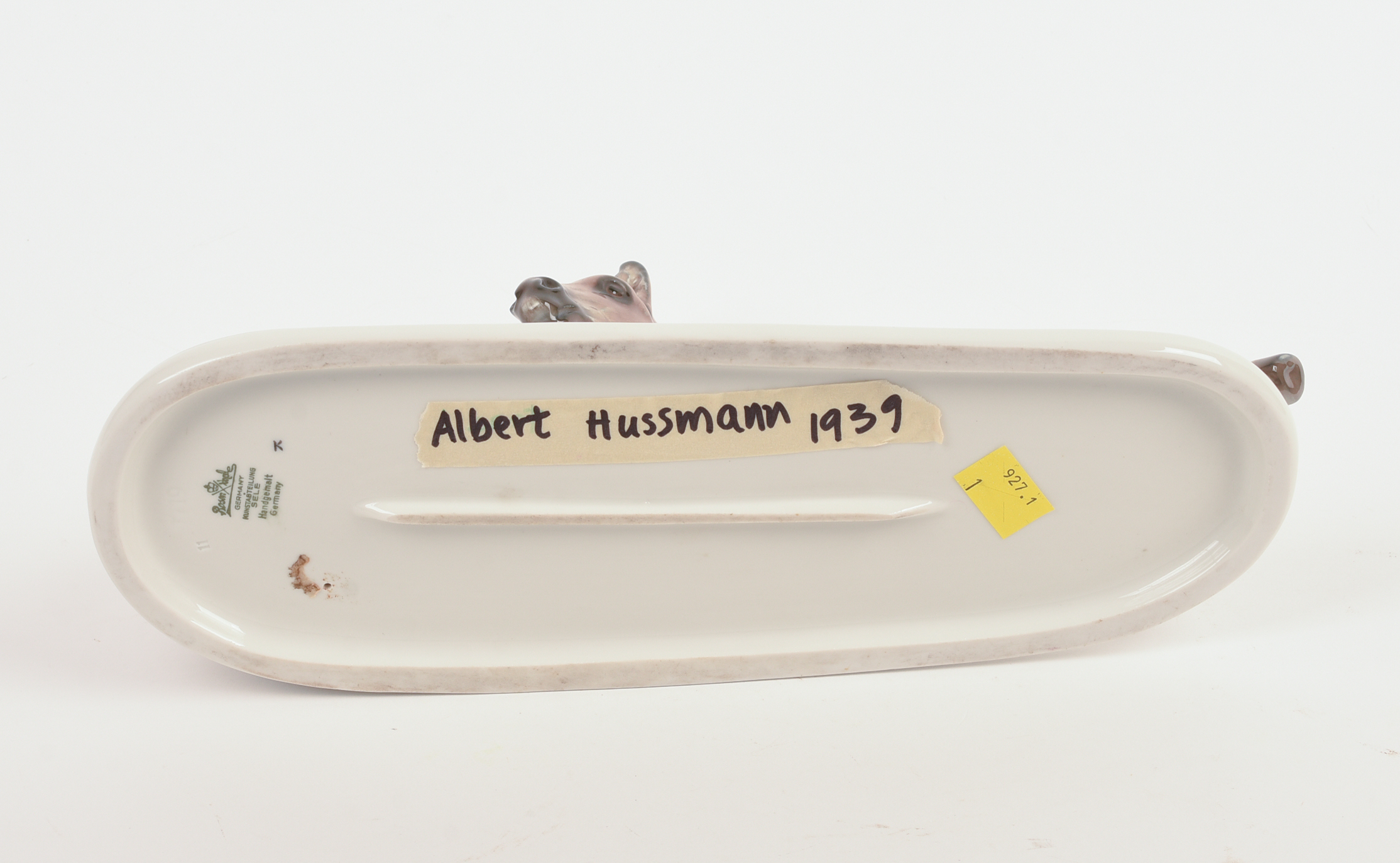 Albert Hussman For Rosenthal Reclining Foal Figurine.