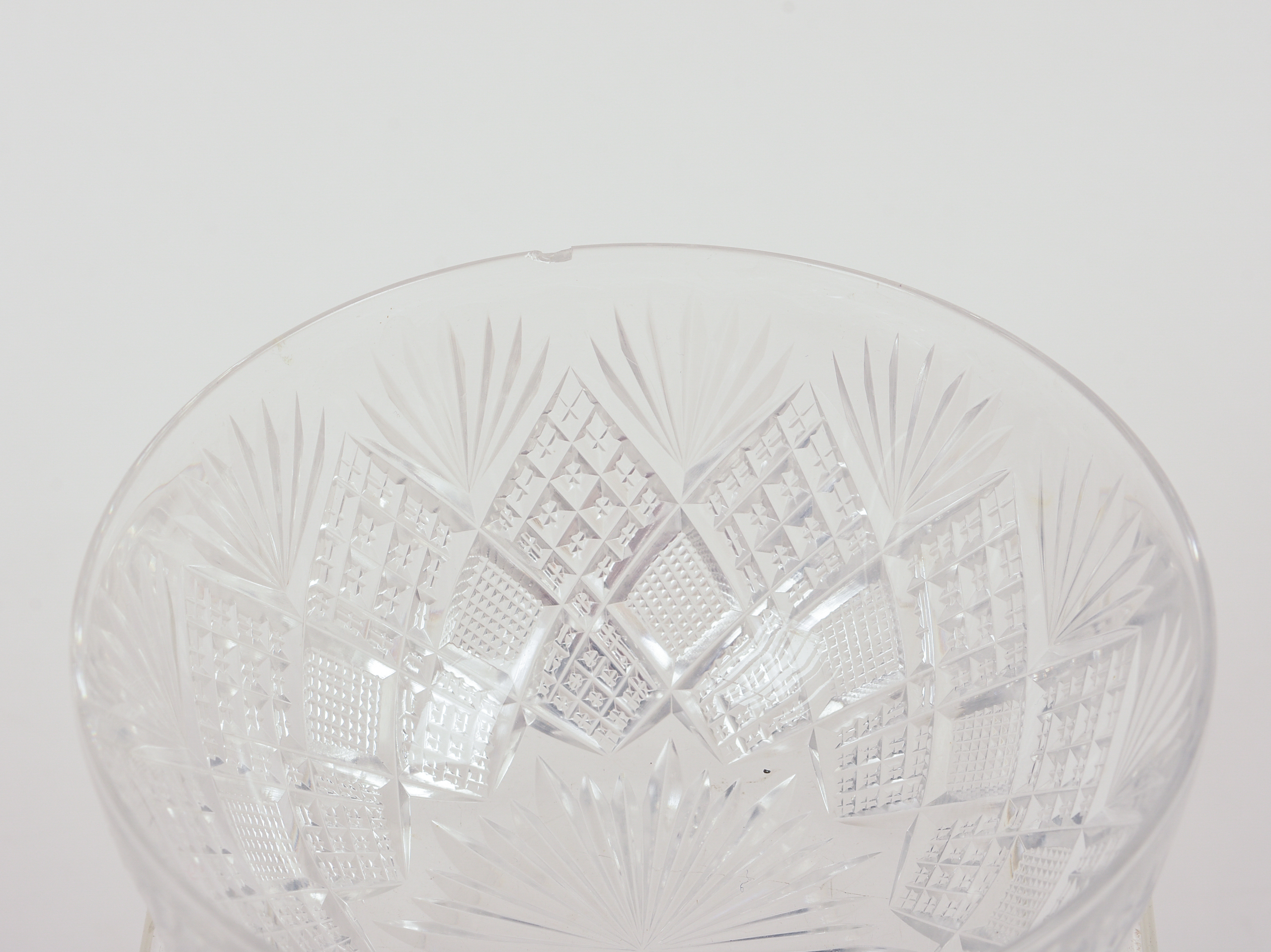 Four Crystal Bowls.
