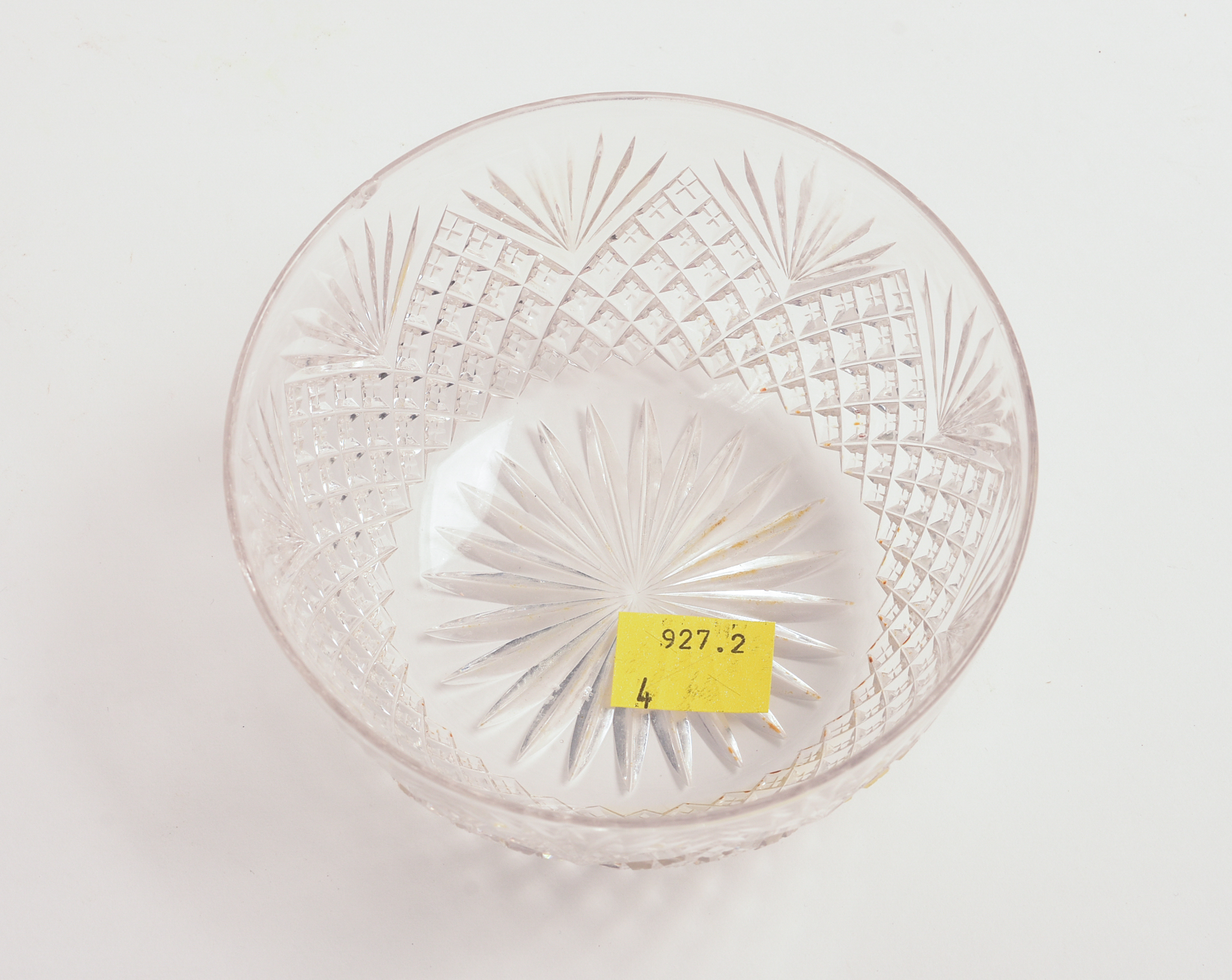 Four Crystal Bowls.