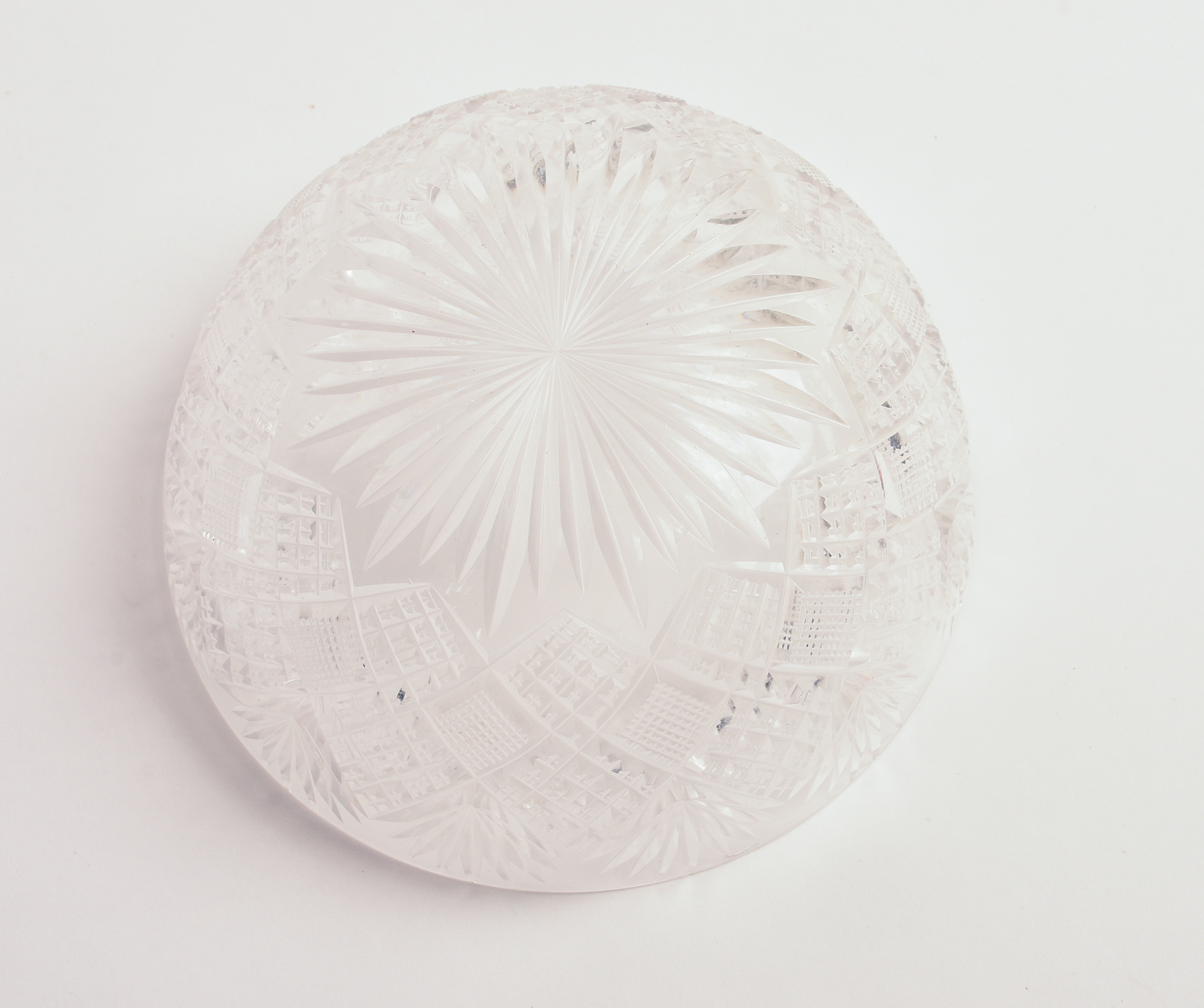 Four Crystal Bowls.