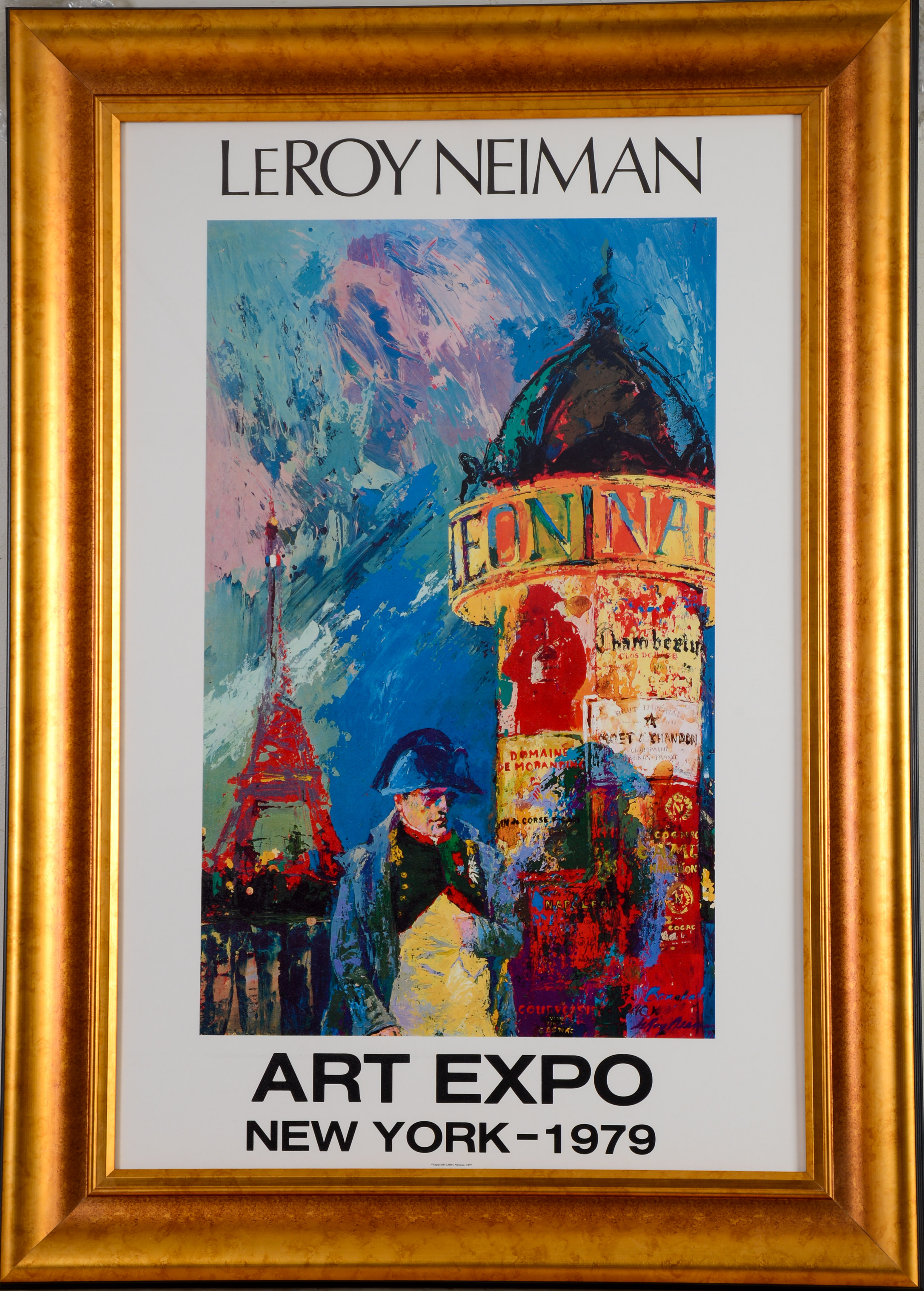 LEROY NEIMAN. ART EXPO NEW YORK-1979.