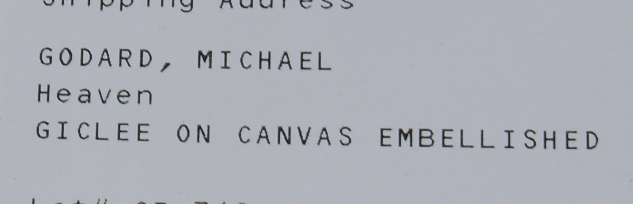 MICHAEL GODARD. HEAVEN, 2021.