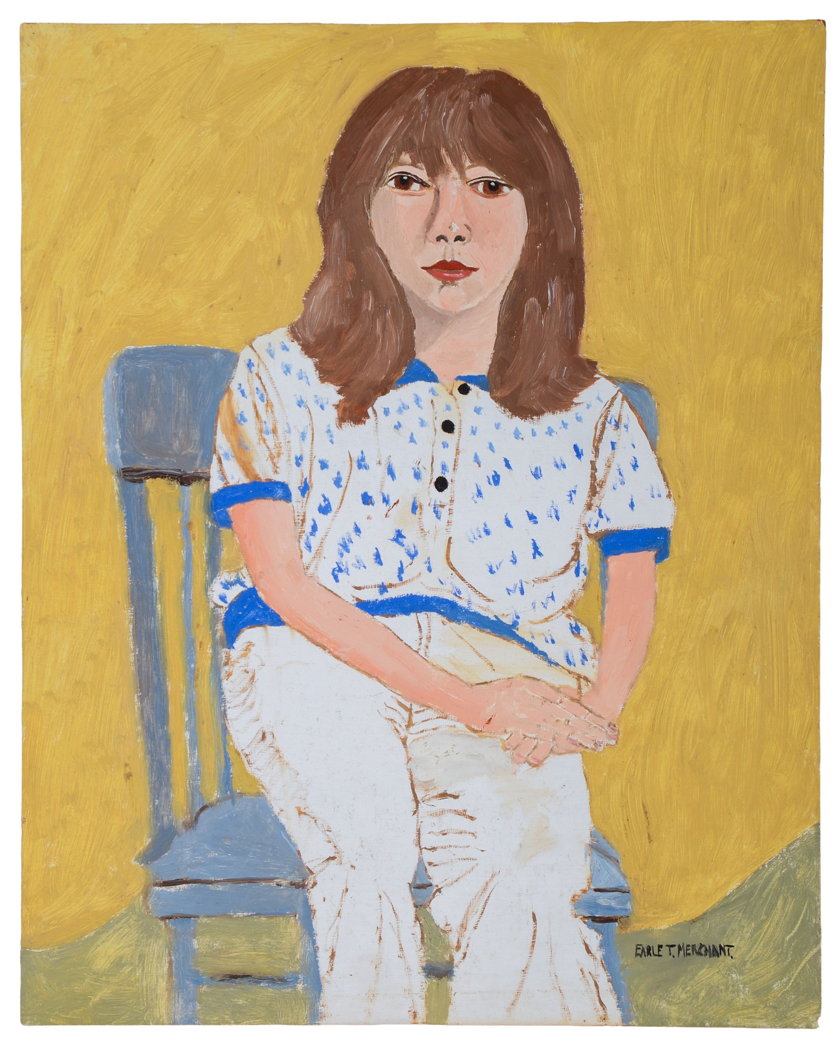 EARLE MERCHANT (1903 - 1997). MICHELE LOOMIS.