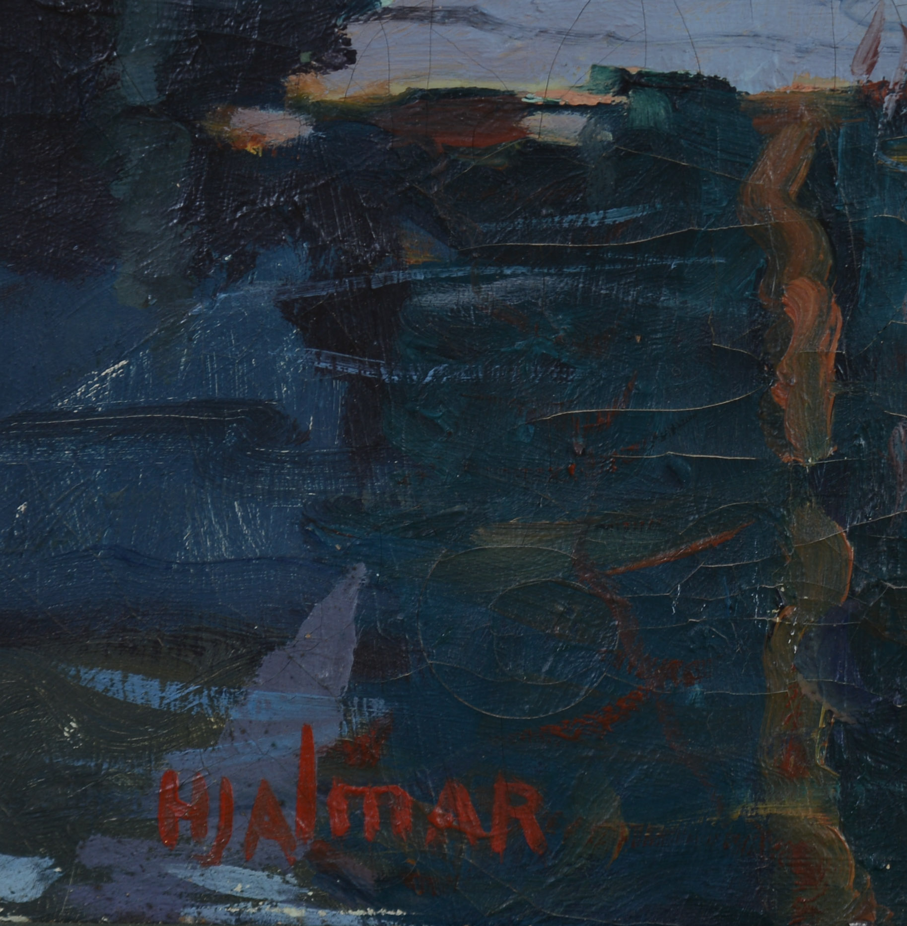C HJALMAR CAPPY AMUNDSEN (1911-2001). GLOUCESTER WHARF.