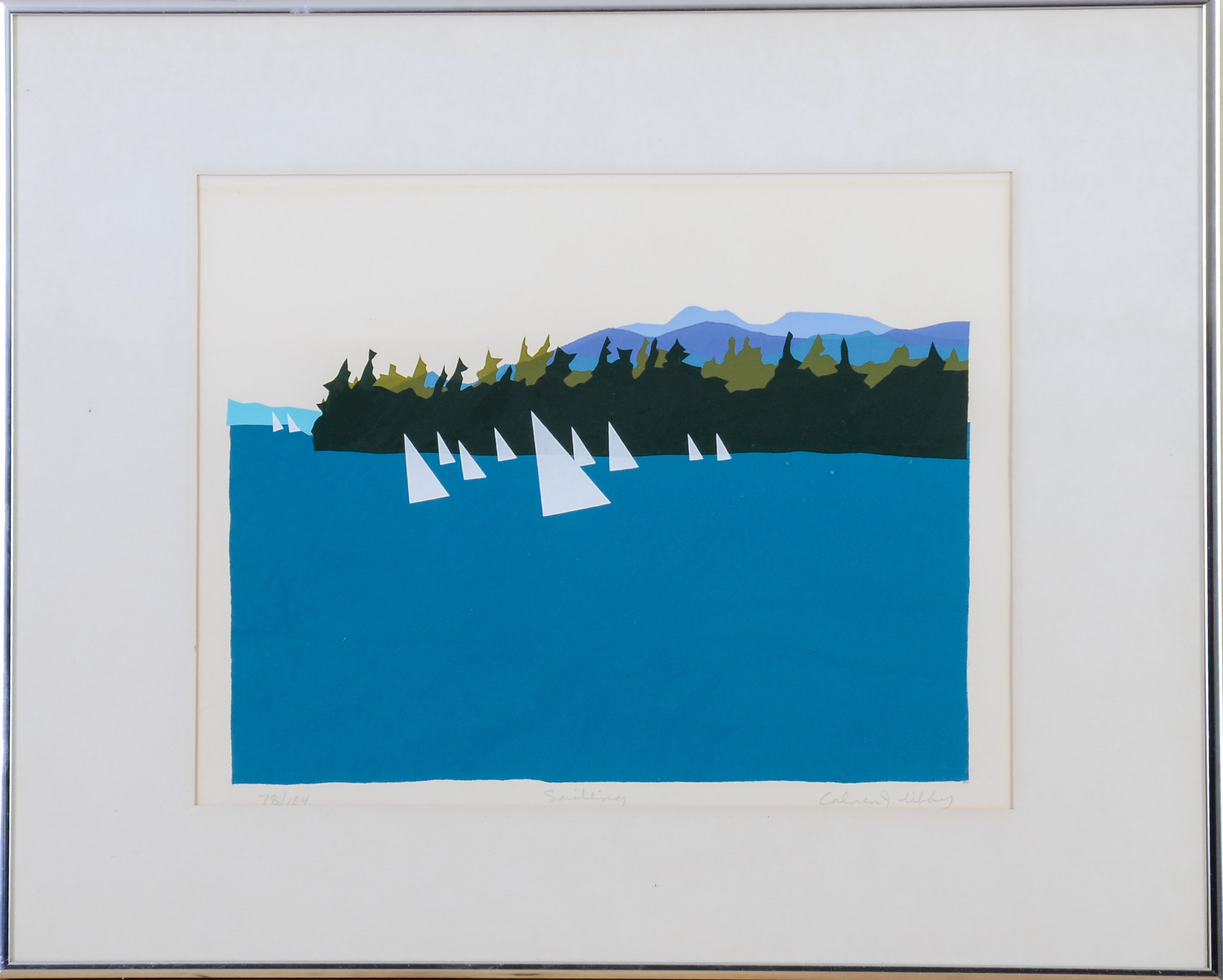 CALVIN LIBBEY. SAILING.