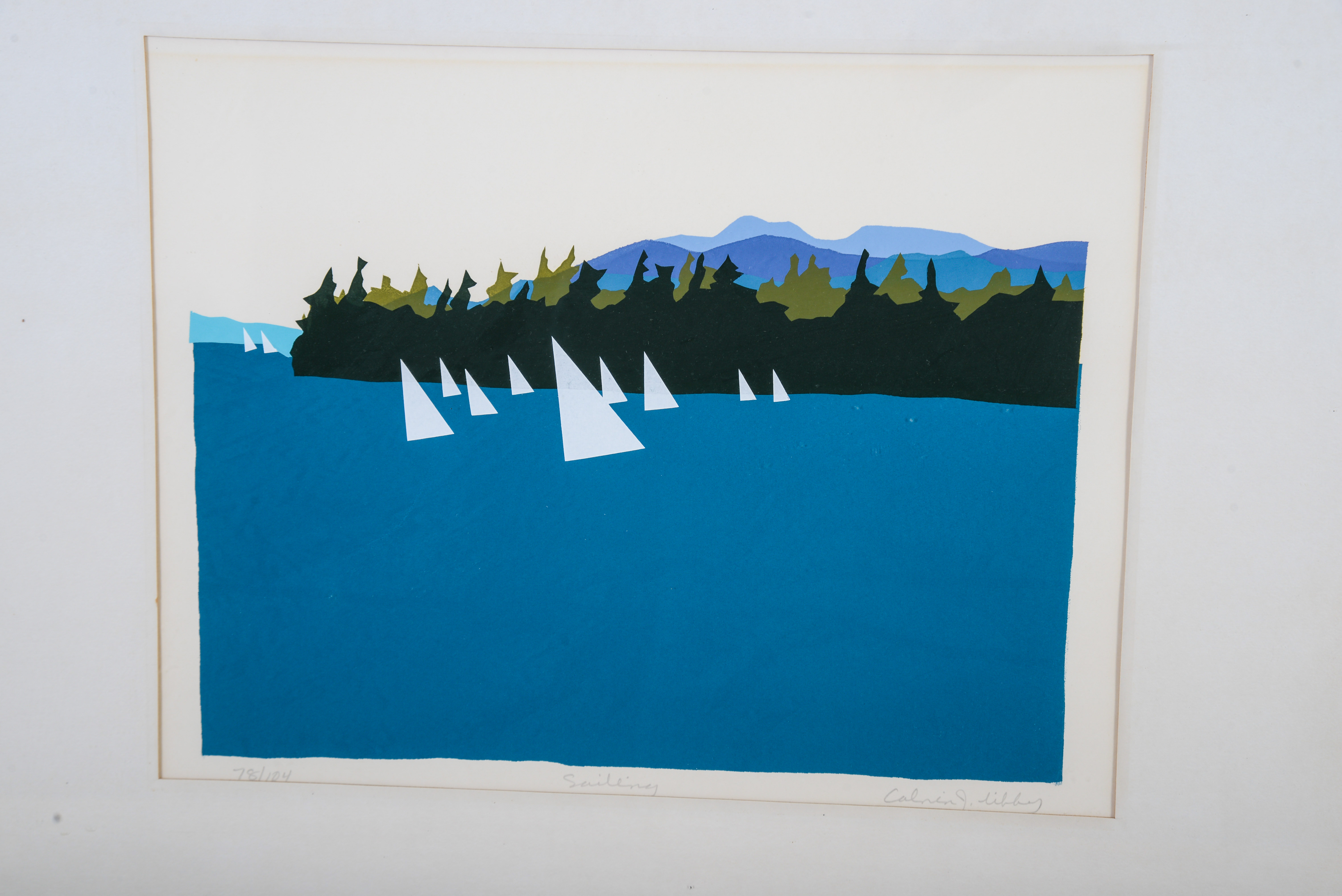 CALVIN LIBBEY. SAILING.