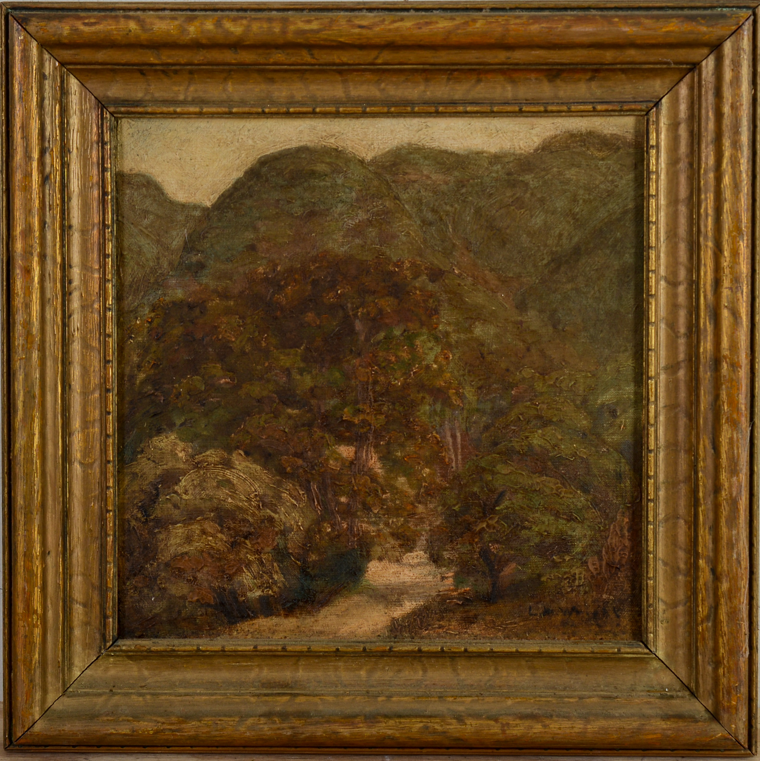 MID CENTURY TONALIST LANDSCAPE.