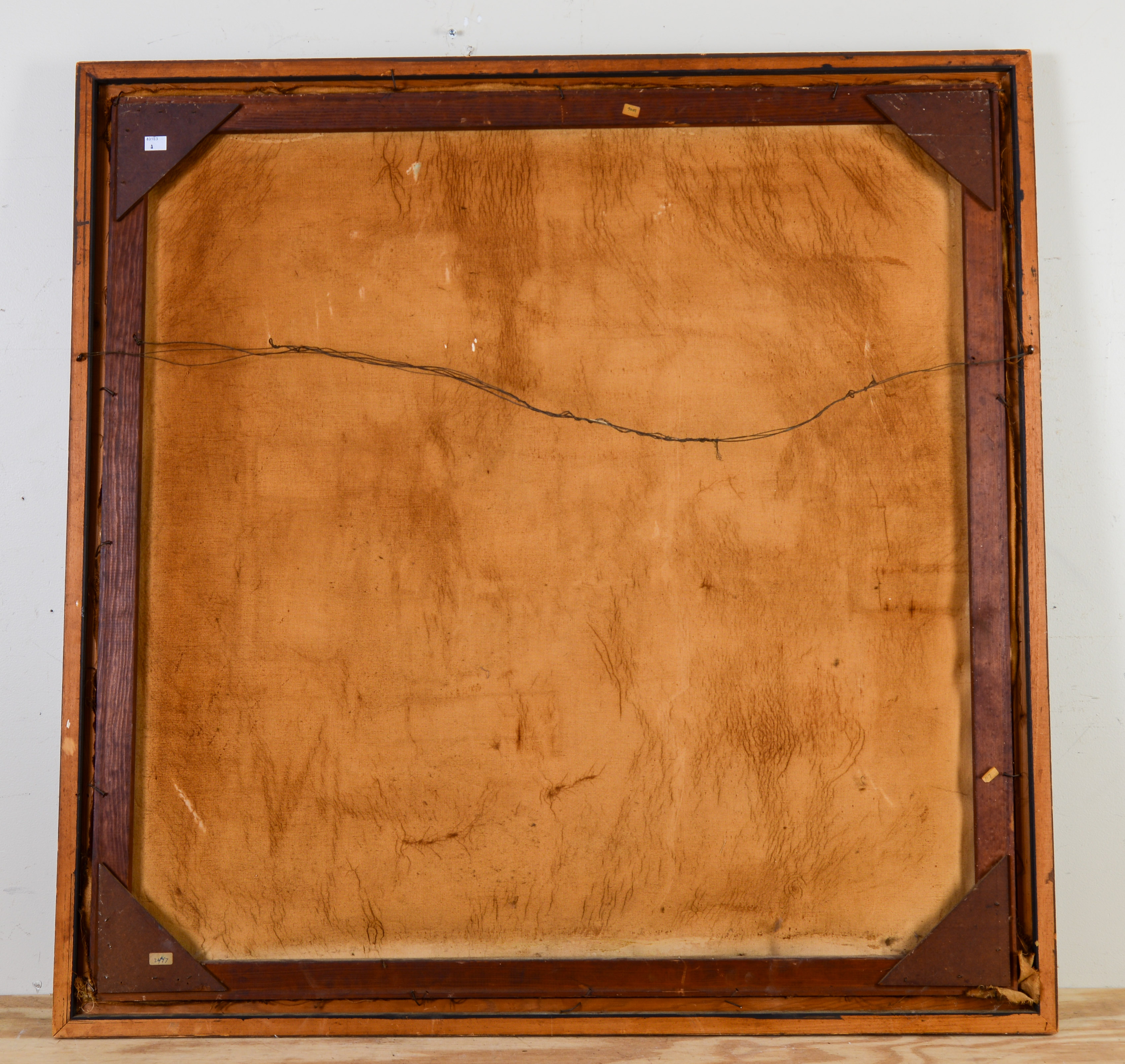 MID CENTURY ABSTRACT PAINTING.