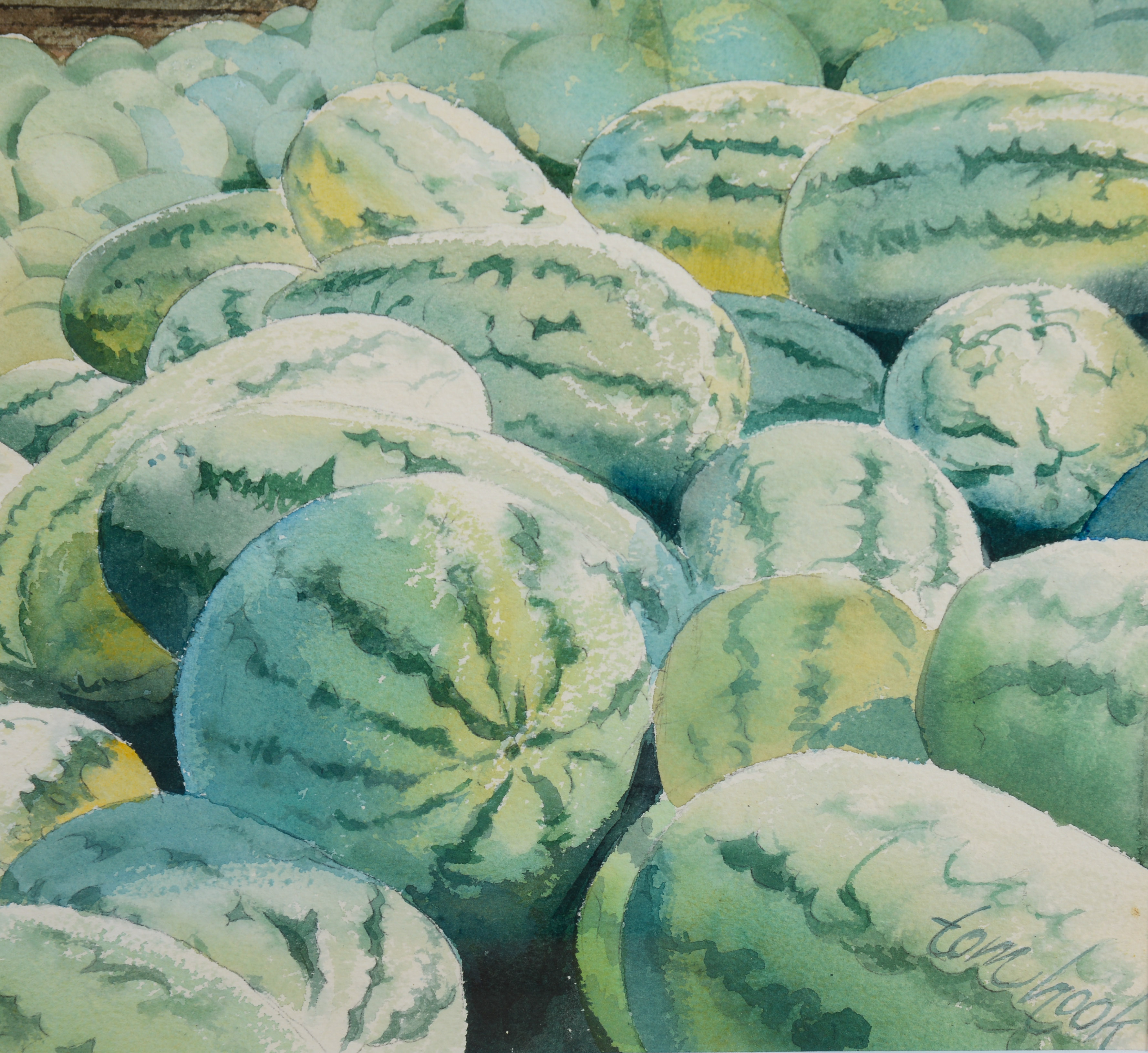TOM HOOK. THE WATERMELON SELLER.