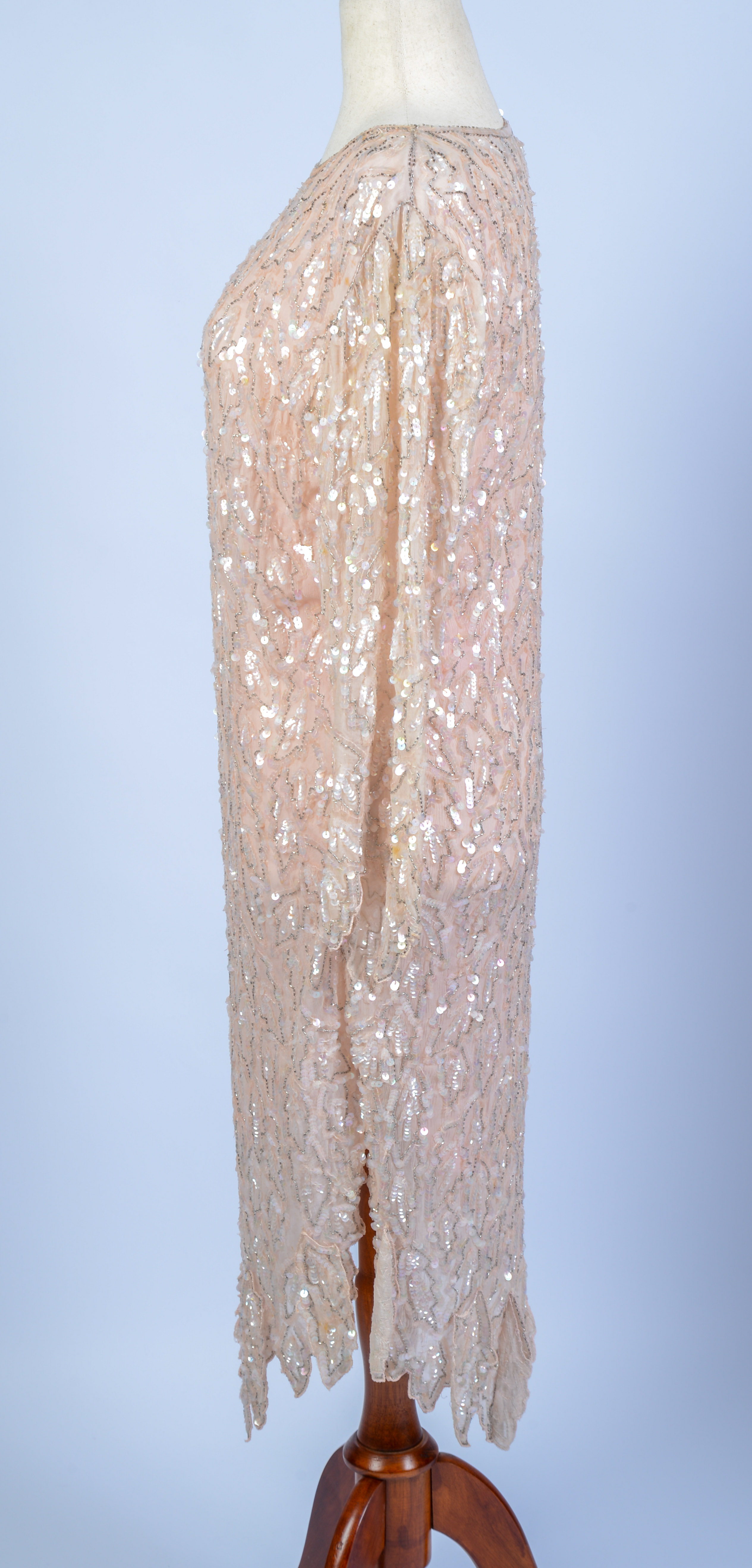 VINTAGE SEQUIN DRESS.