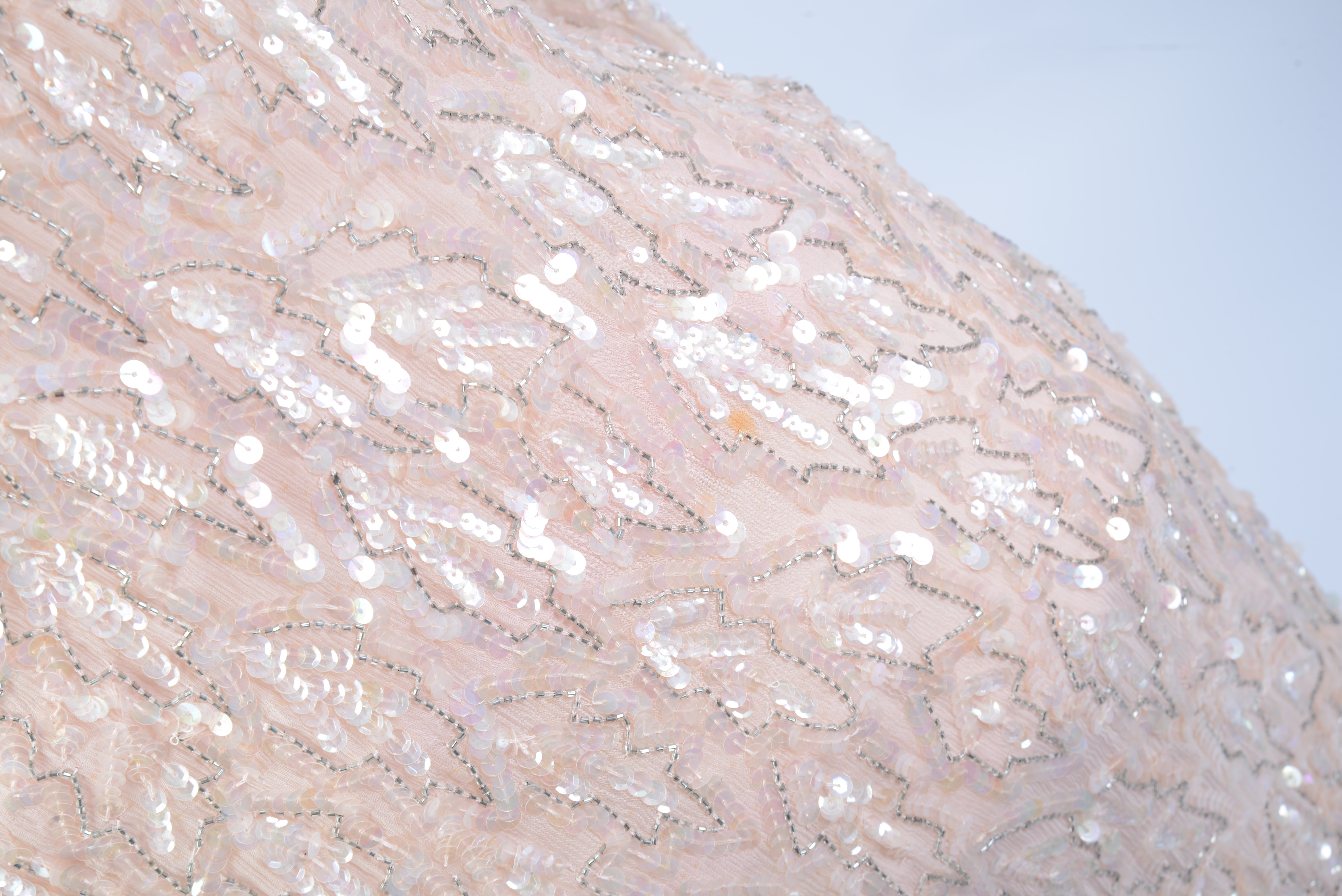 VINTAGE SEQUIN DRESS.