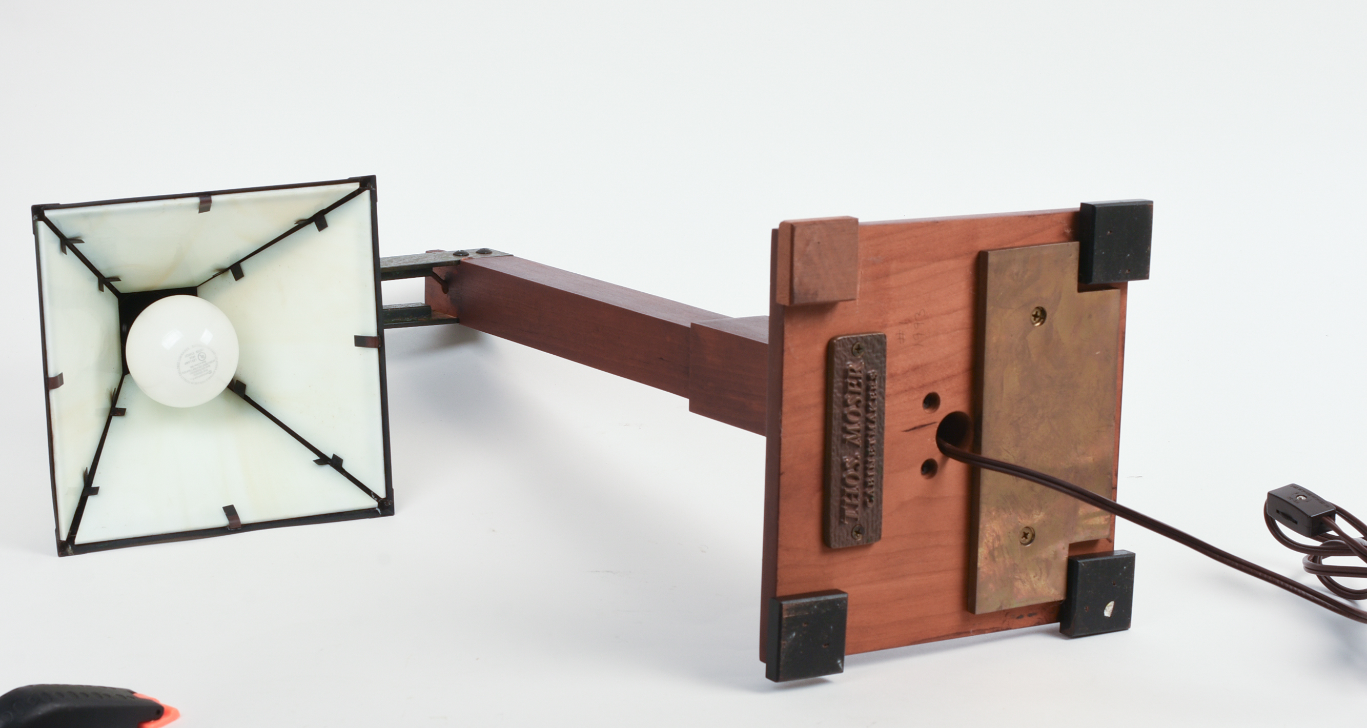 THOMAS MOSER PROTOTYPE TABLE LAMP.
