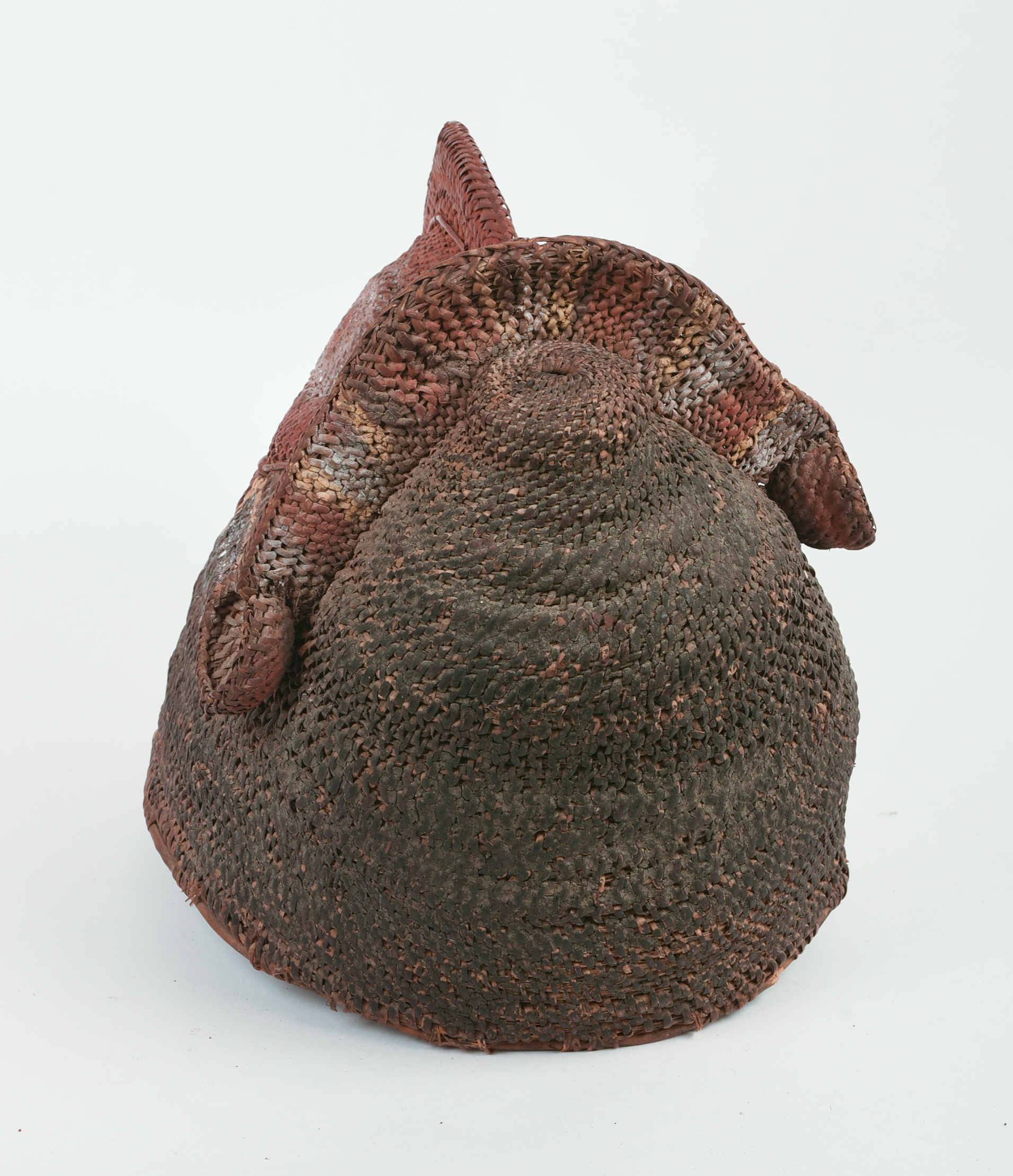 AFRICAN WOVEN MASK.