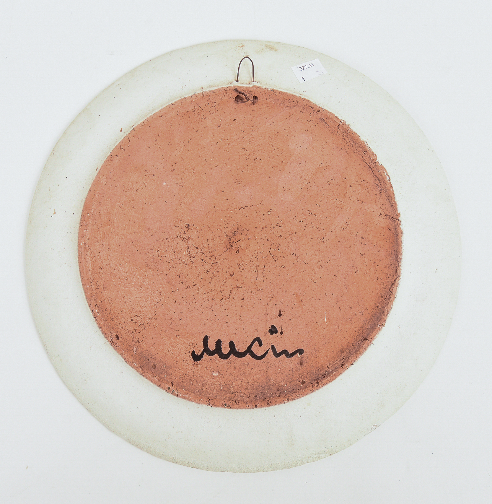 MID CENTURY STUDIO POTTERY PLATTER.