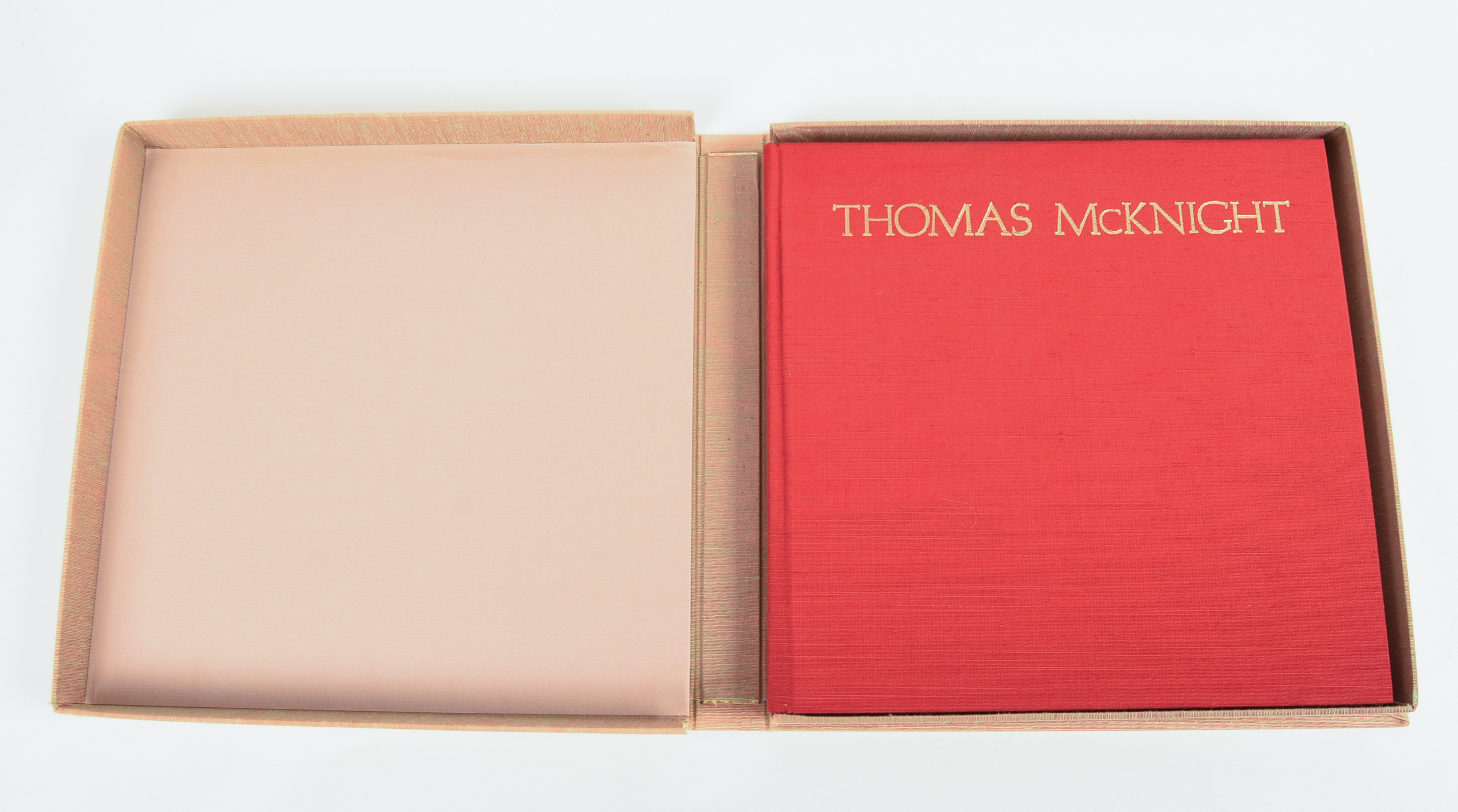 TWO ART BOOKS: THOMAS MCKNIGHT AND LOUIS VUITTON.