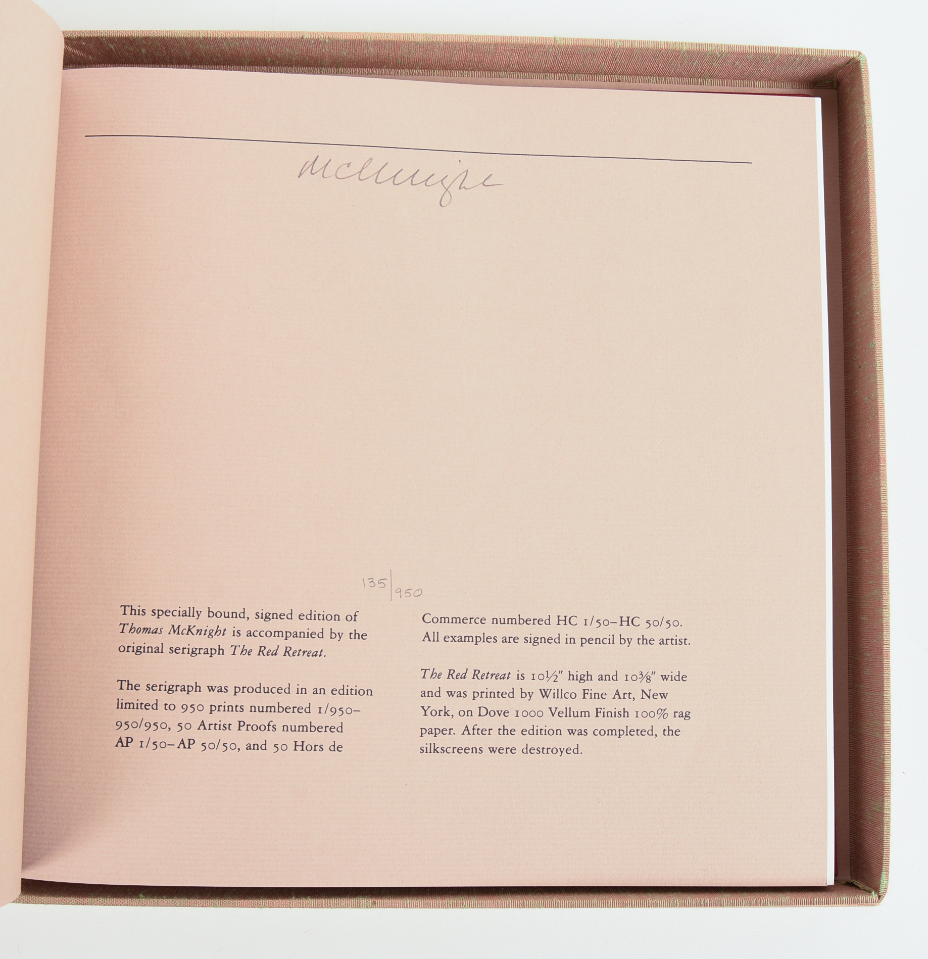 TWO ART BOOKS: THOMAS MCKNIGHT AND LOUIS VUITTON.