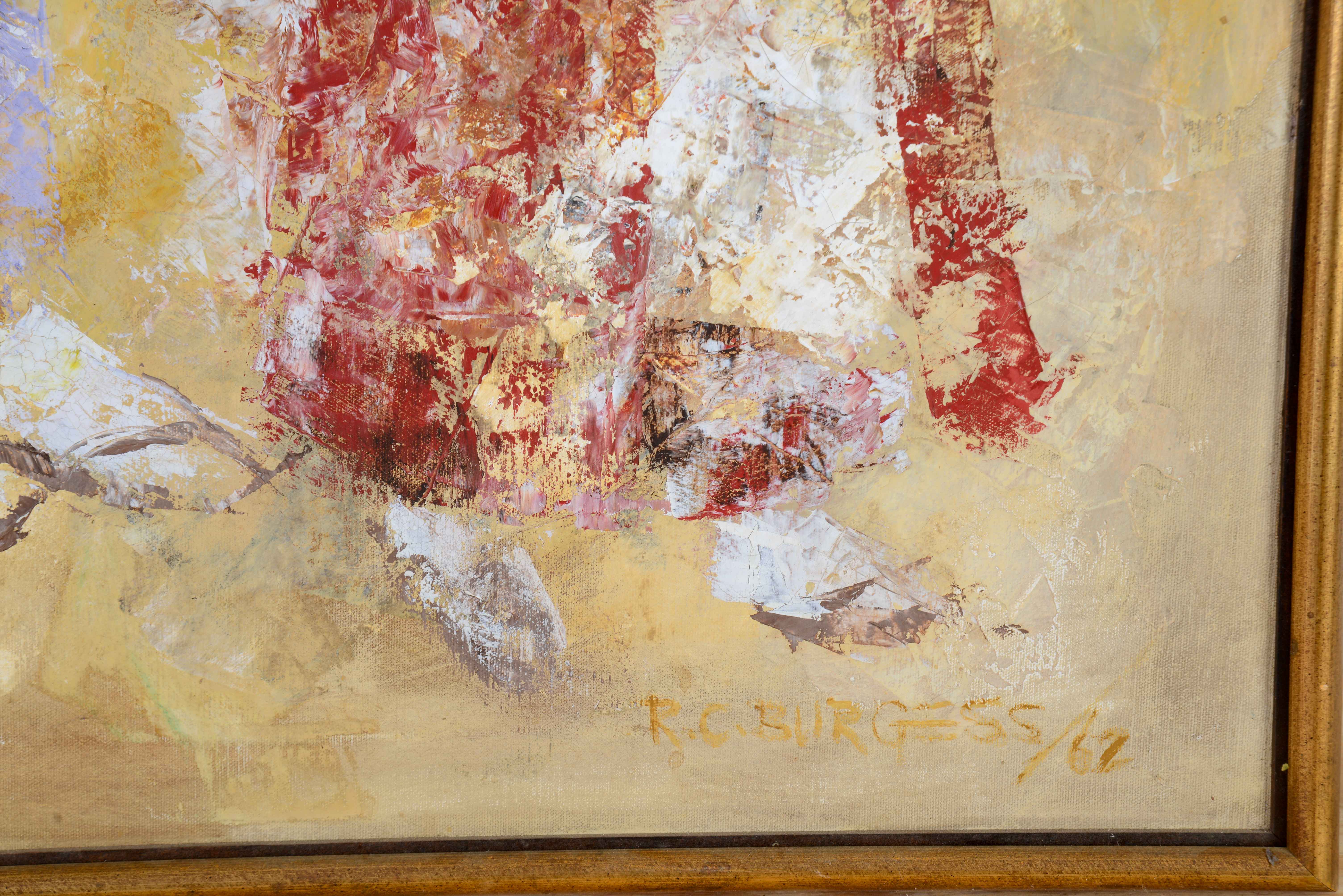 R.C. BURGESS. FIRST STEP, 1962.
