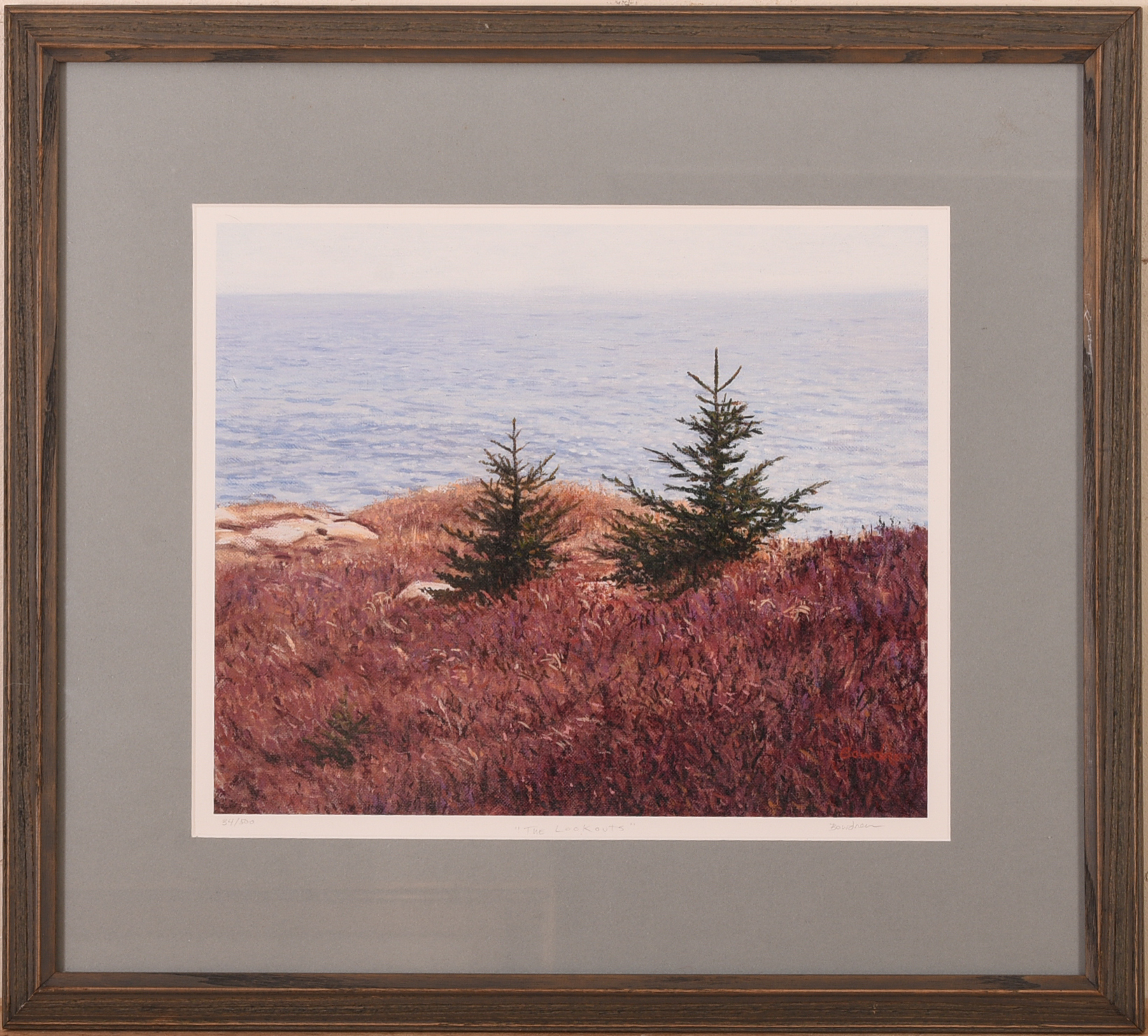 TWO MAINE LANDSCAPES.
