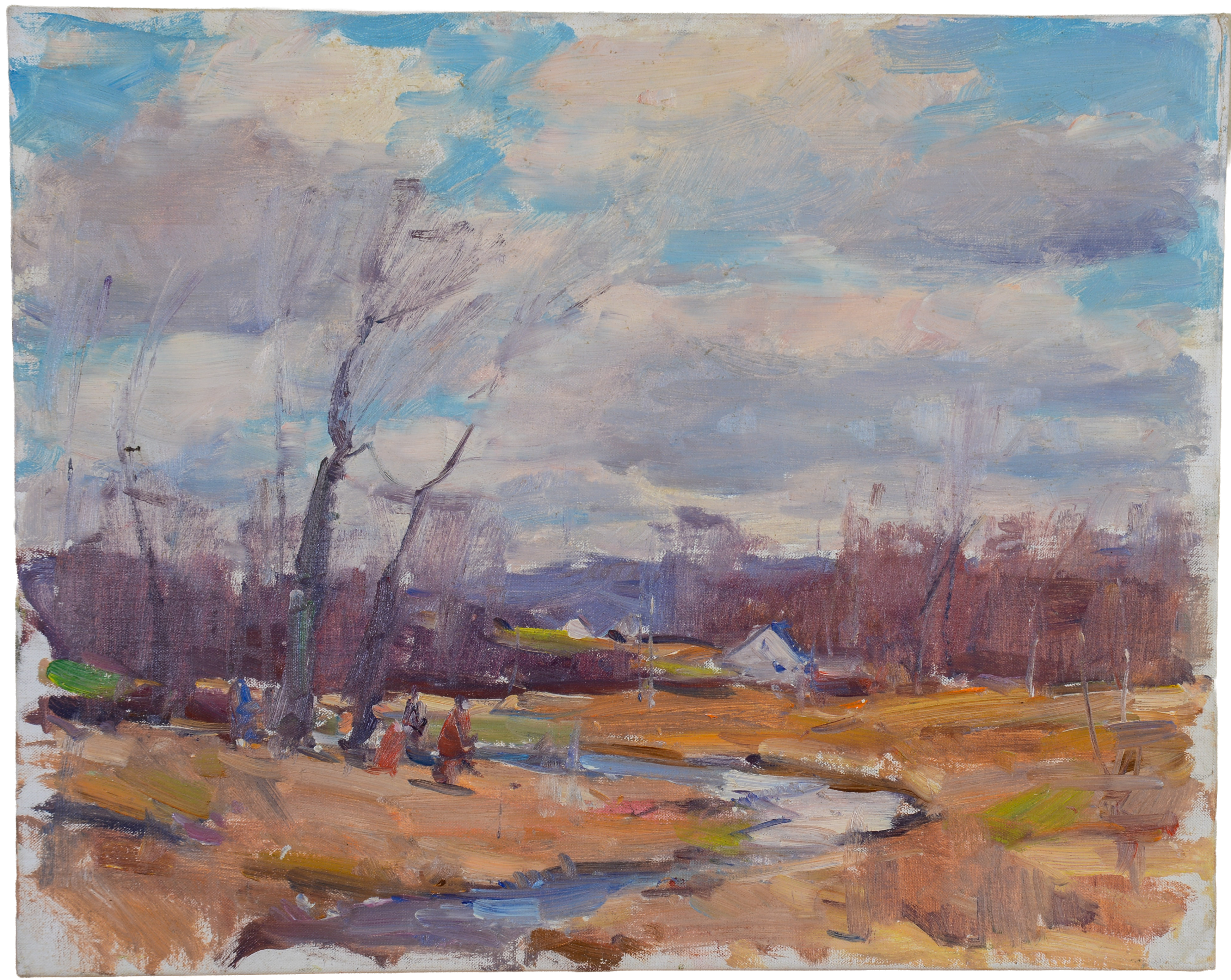 CARL WILLIAM PETERS (1897-1980). AUTUMN LANDSCAPE.
