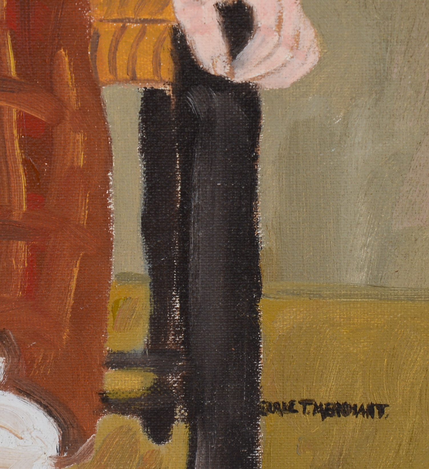 EARLE MERCHANT (1903 - 1997). ELIZABETH ENOS.