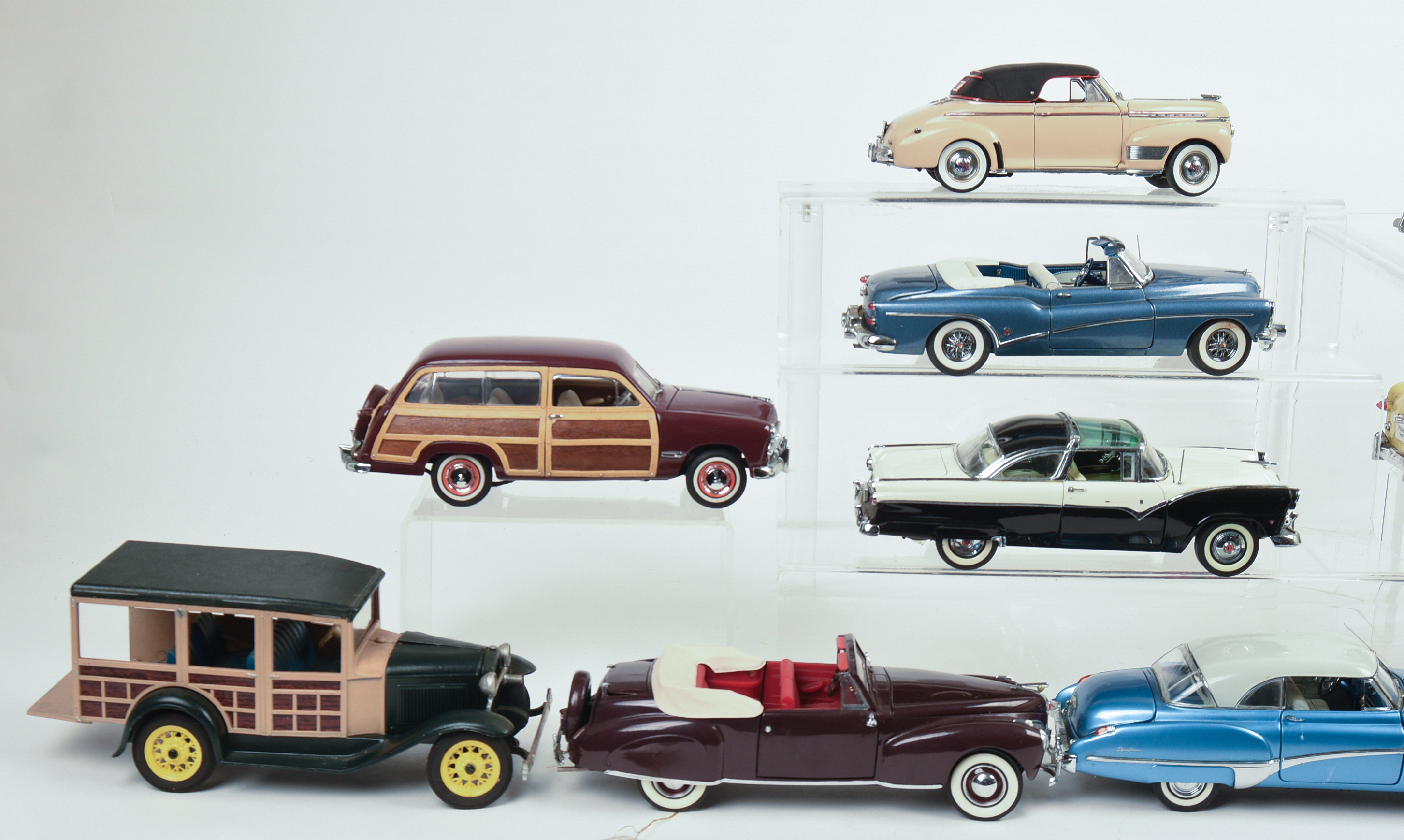 Ten Diecast Model Cars.