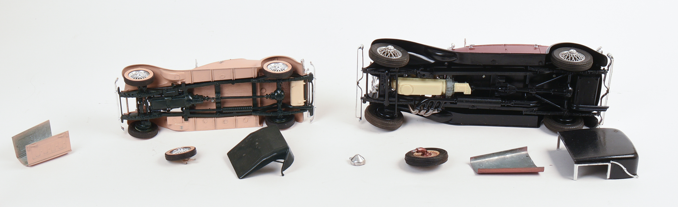 Nine Diecast Model Cars.